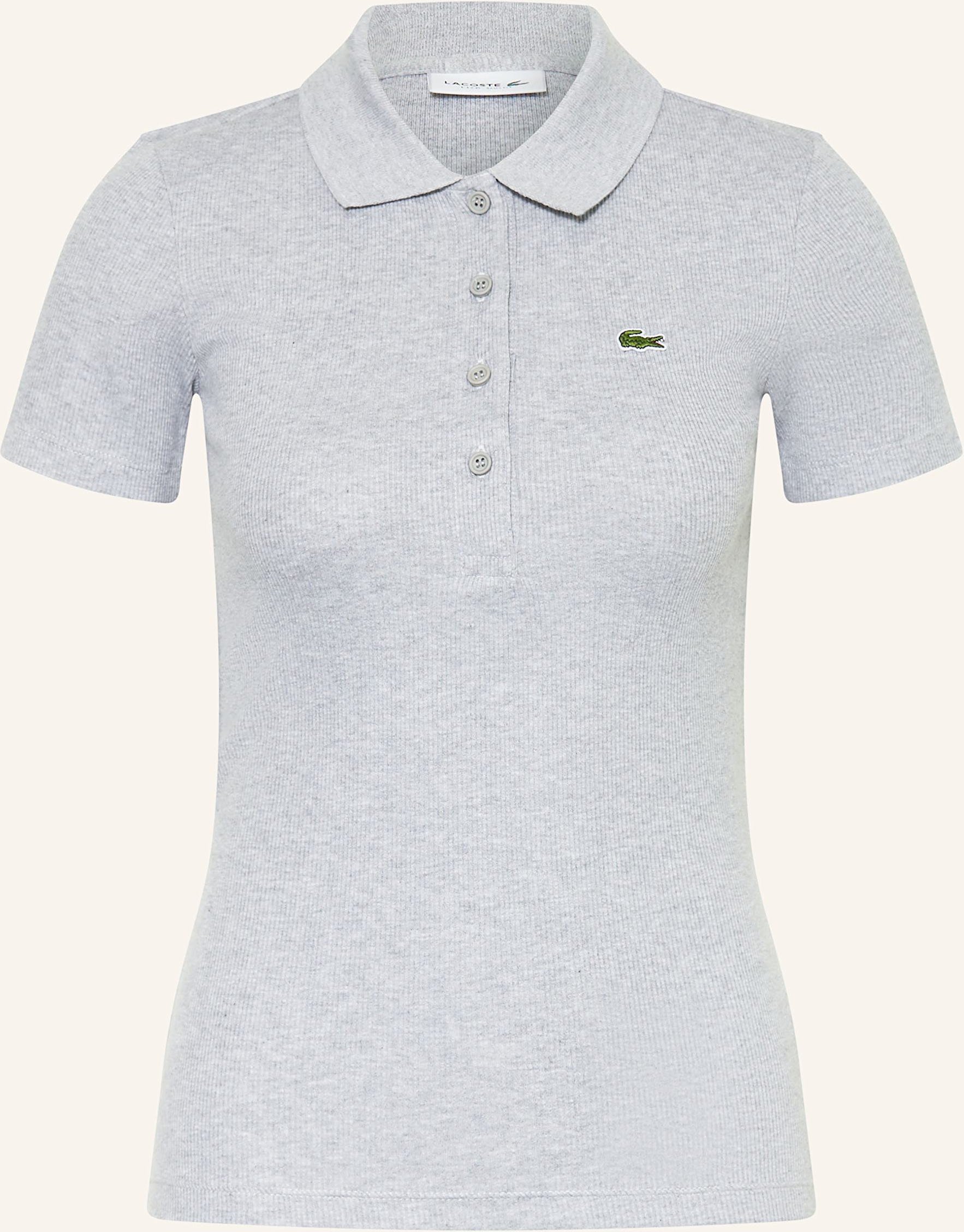 Lacoste Jersey-Poloshirt grau