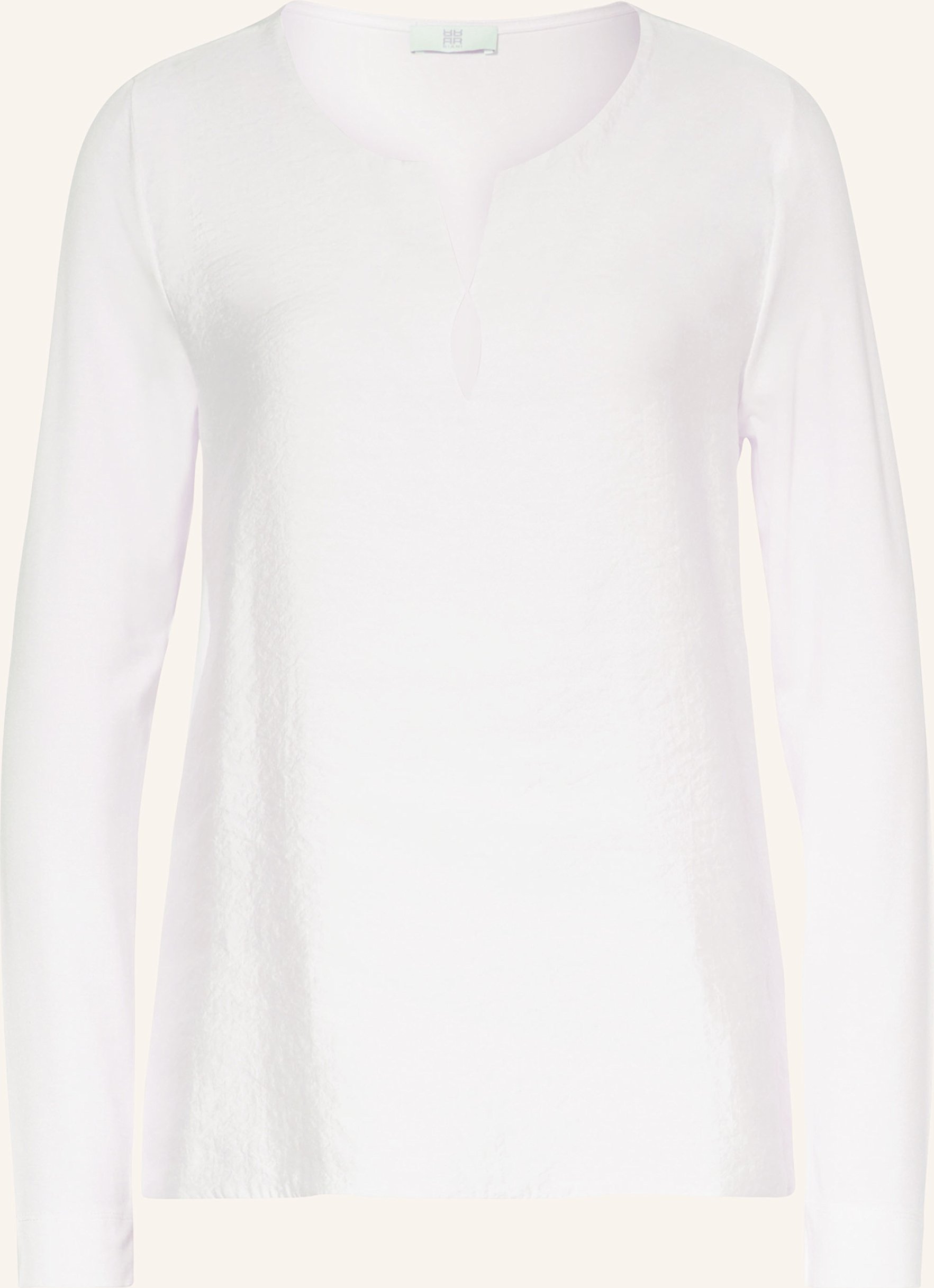 Riani Blusenshirt Im Materialmix weiss