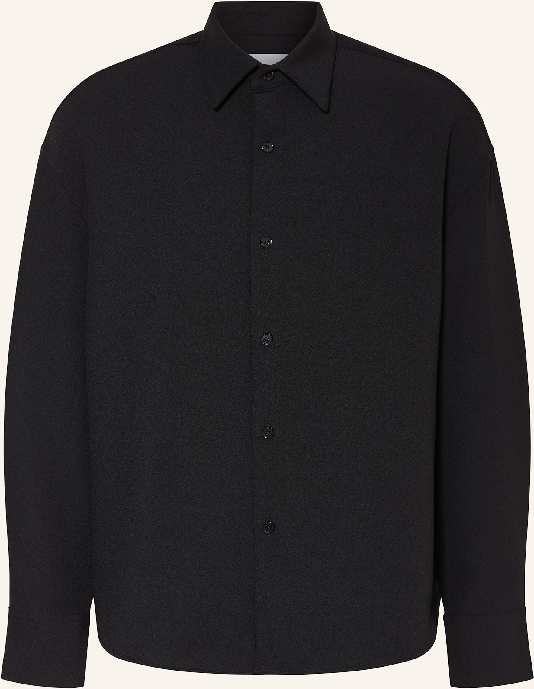 Studio Seidensticker Hemd Studio Regular Fit schwarz