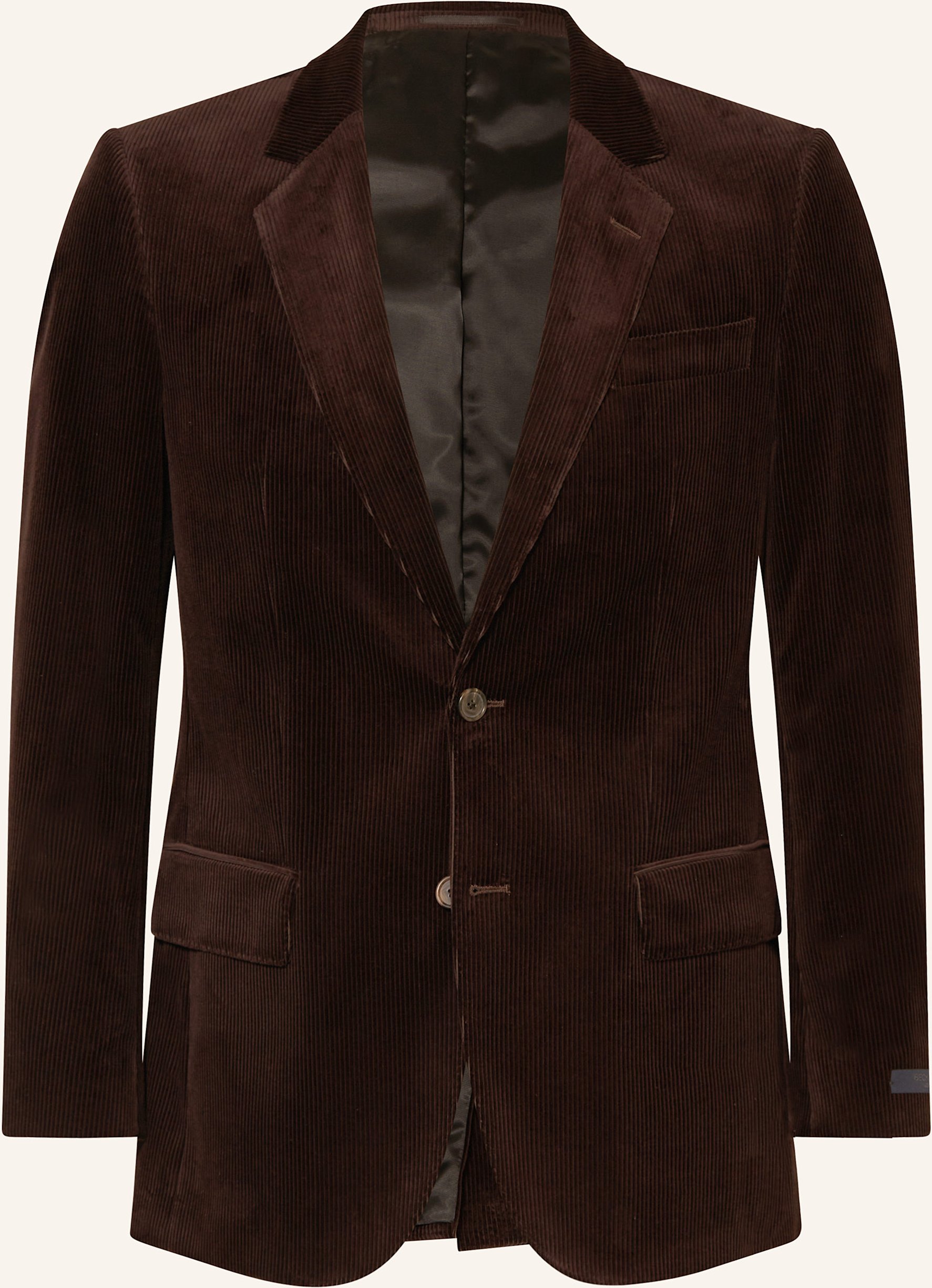 Boss Anzugsakko Sb-Suit Slim Fit Aus Cord braun