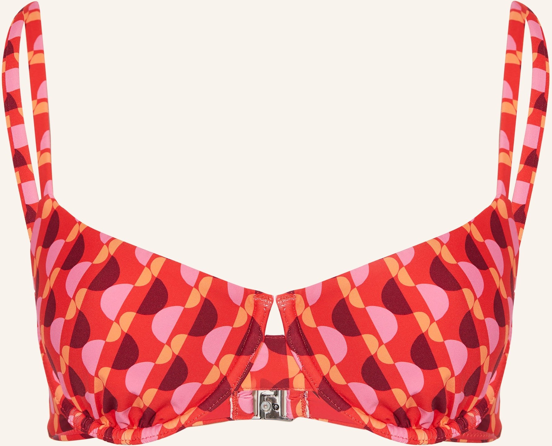 Seafolly Bügel-Bikini-Top Sorrento Flame rot