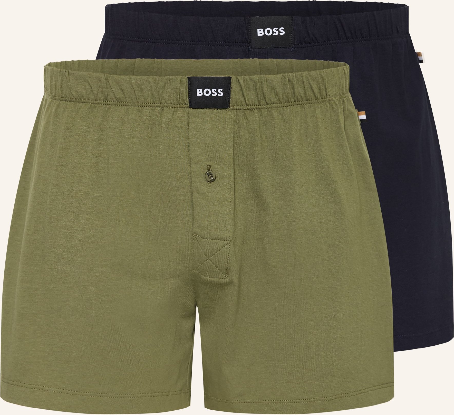Boss 2er-Pack Boxershorts gruen