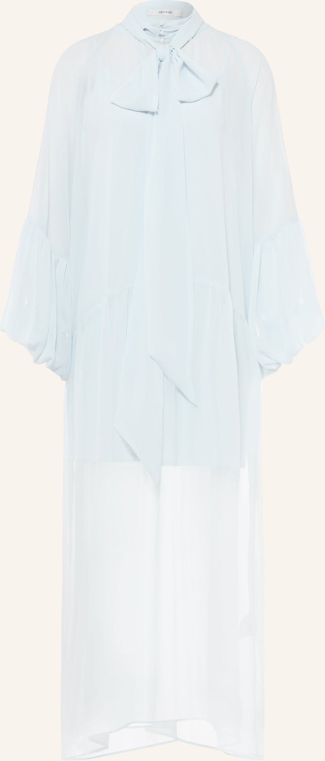 Gestuz Schluppenkleid Gzzurina Mit Abnehmbarer Schluppe blau