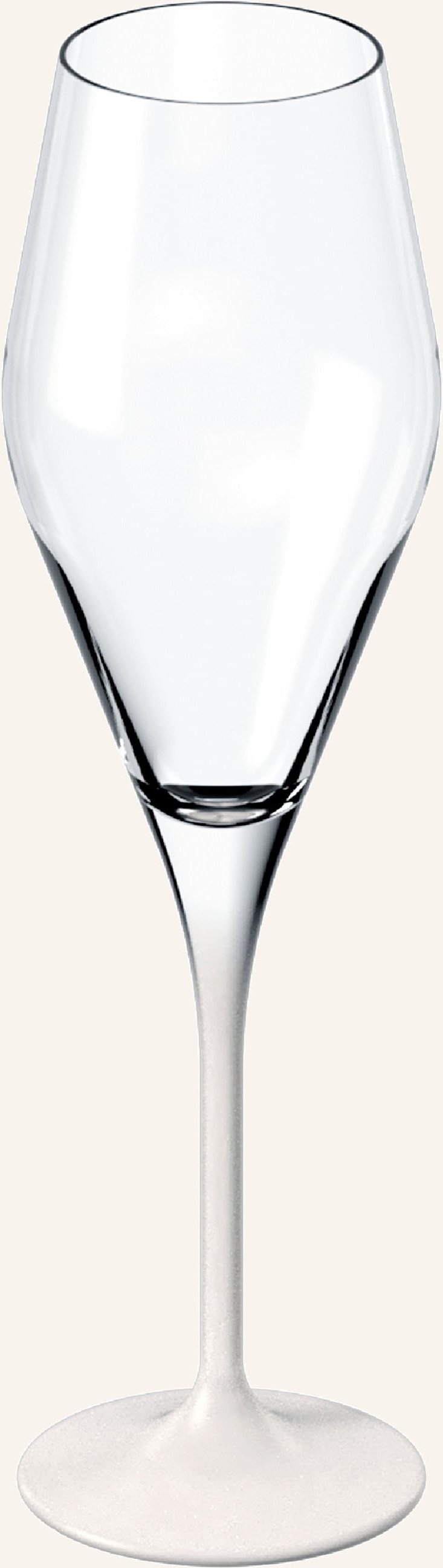 Villeroy & Boch Champagnerglas, Set 4tlg. Manufacture Rock Blanc weiss