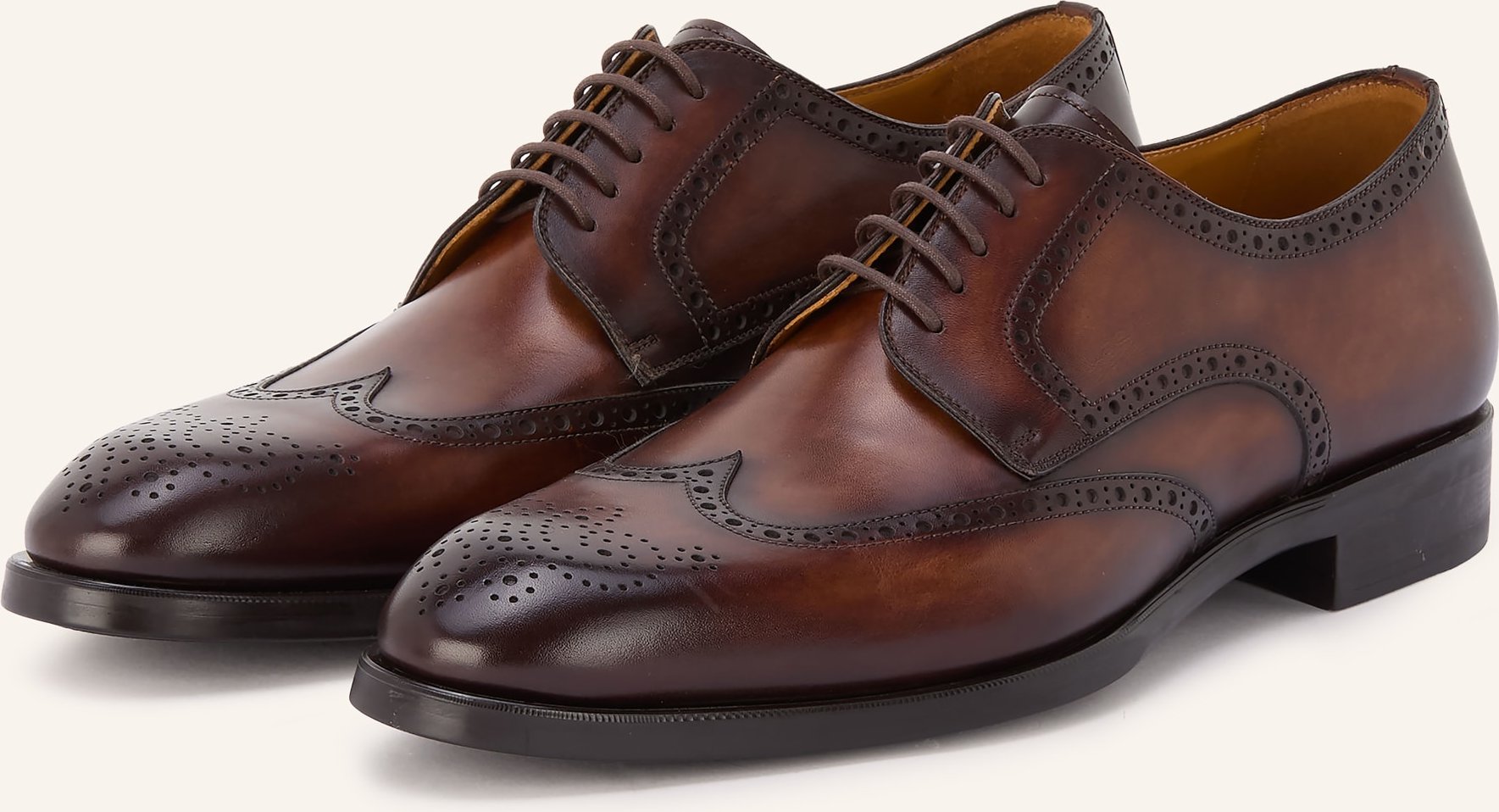 Magnanni Schnürer Madison braun