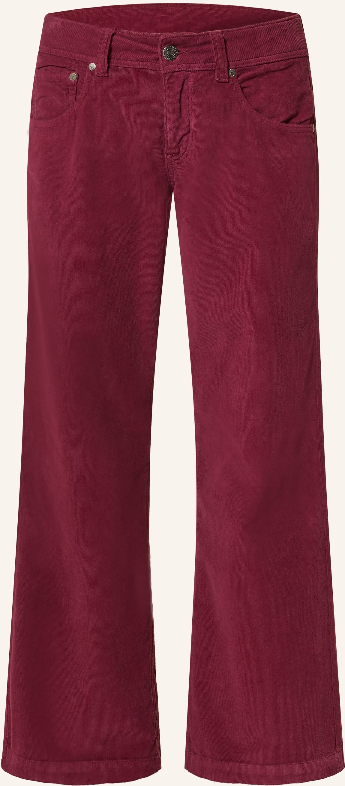 Herrlicher Cordhose Edna rot