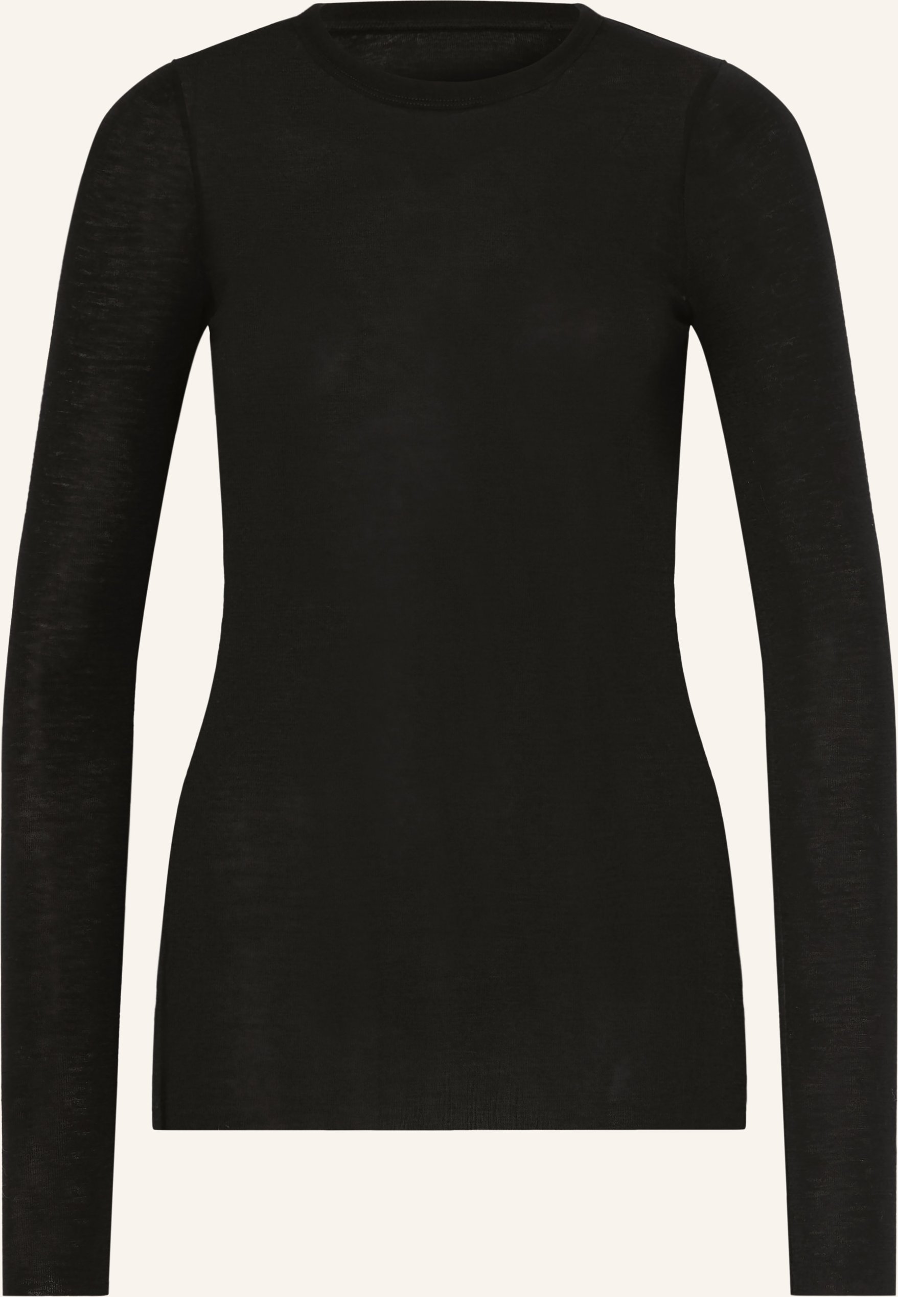 Arket Longsleeve schwarz