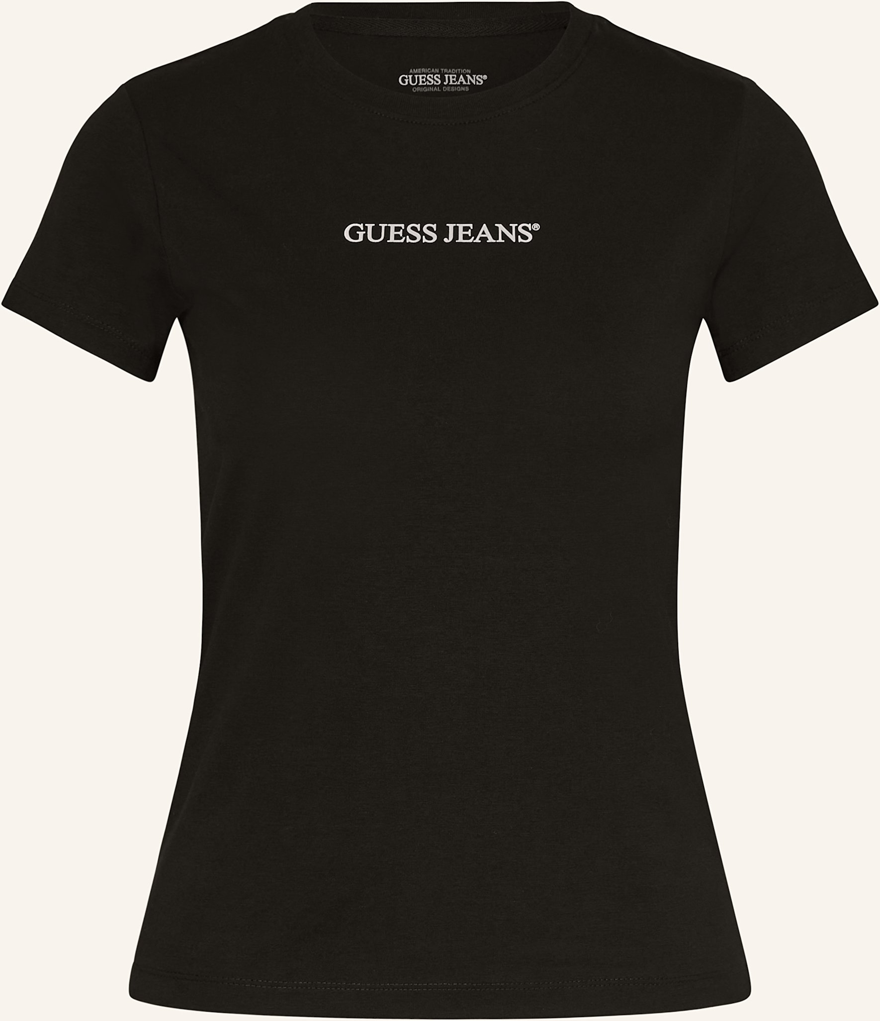 Guess Jeans T-Shirt schwarz