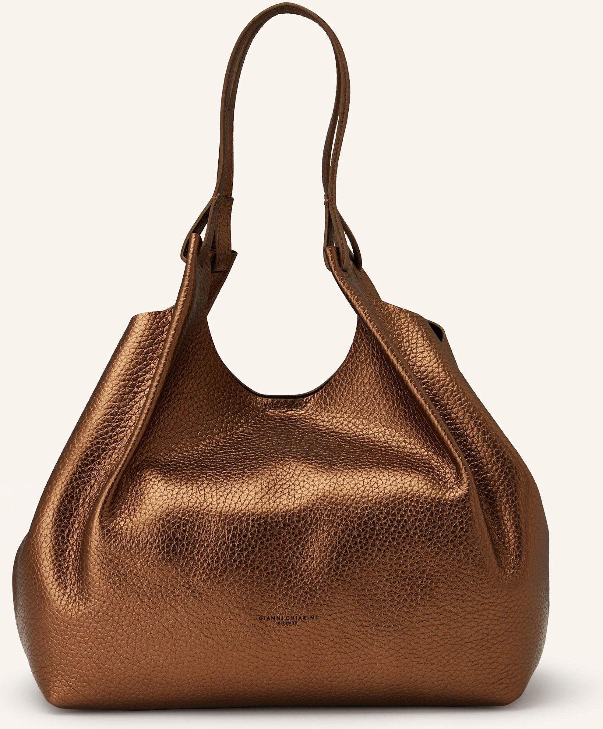 Gianni Chiarini Beuteltasche Dua Xl Mit Pouch braun