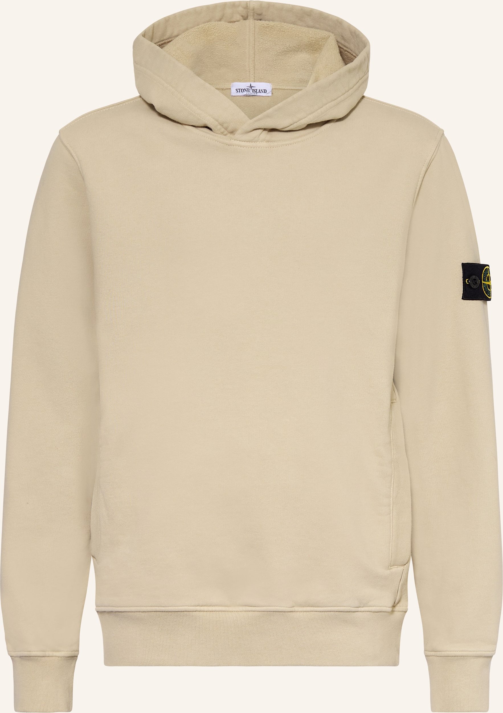 Stone Island Junior Hoodie beige