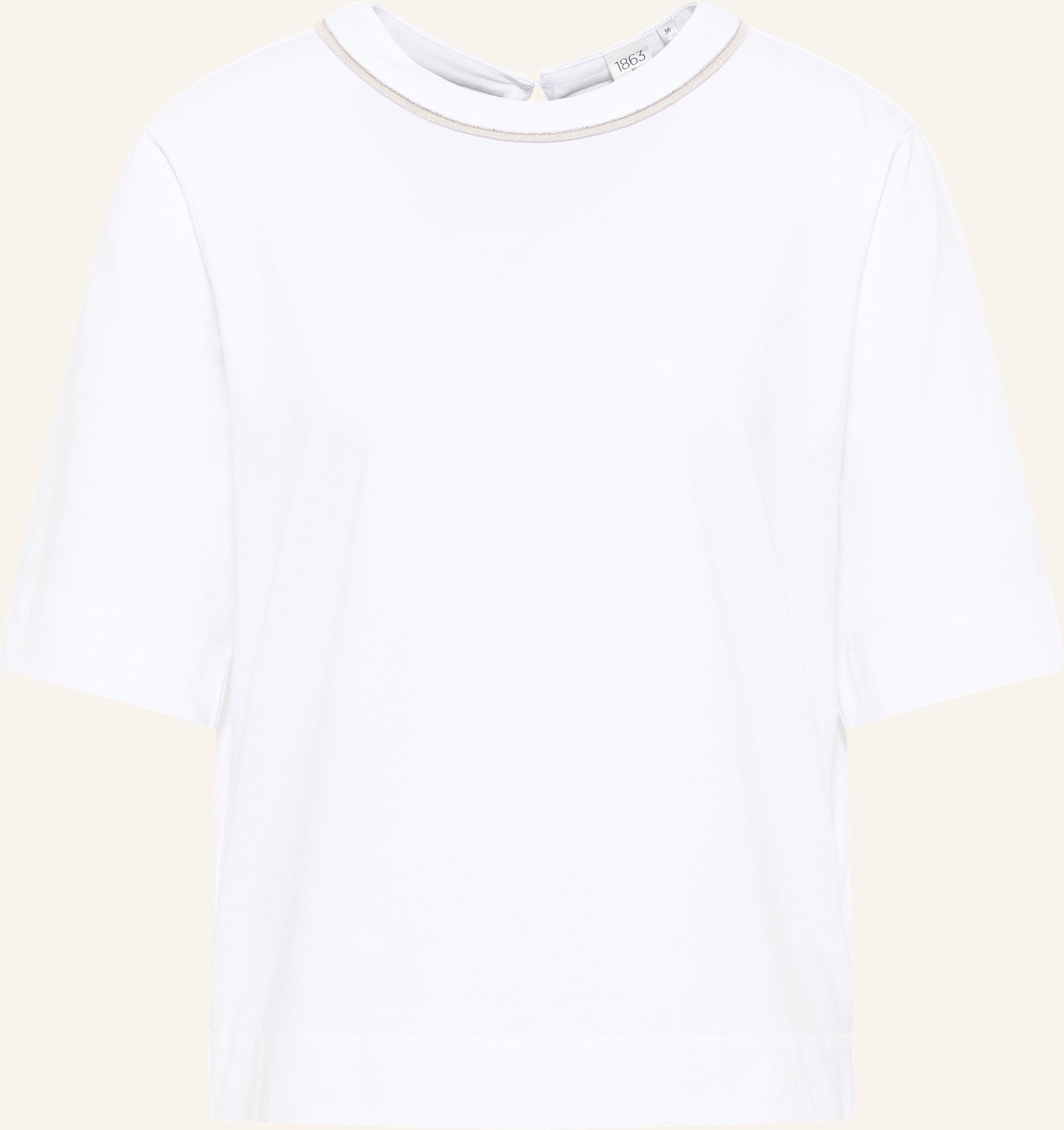 1863 By Eterna Bluse Loose Fit weiss