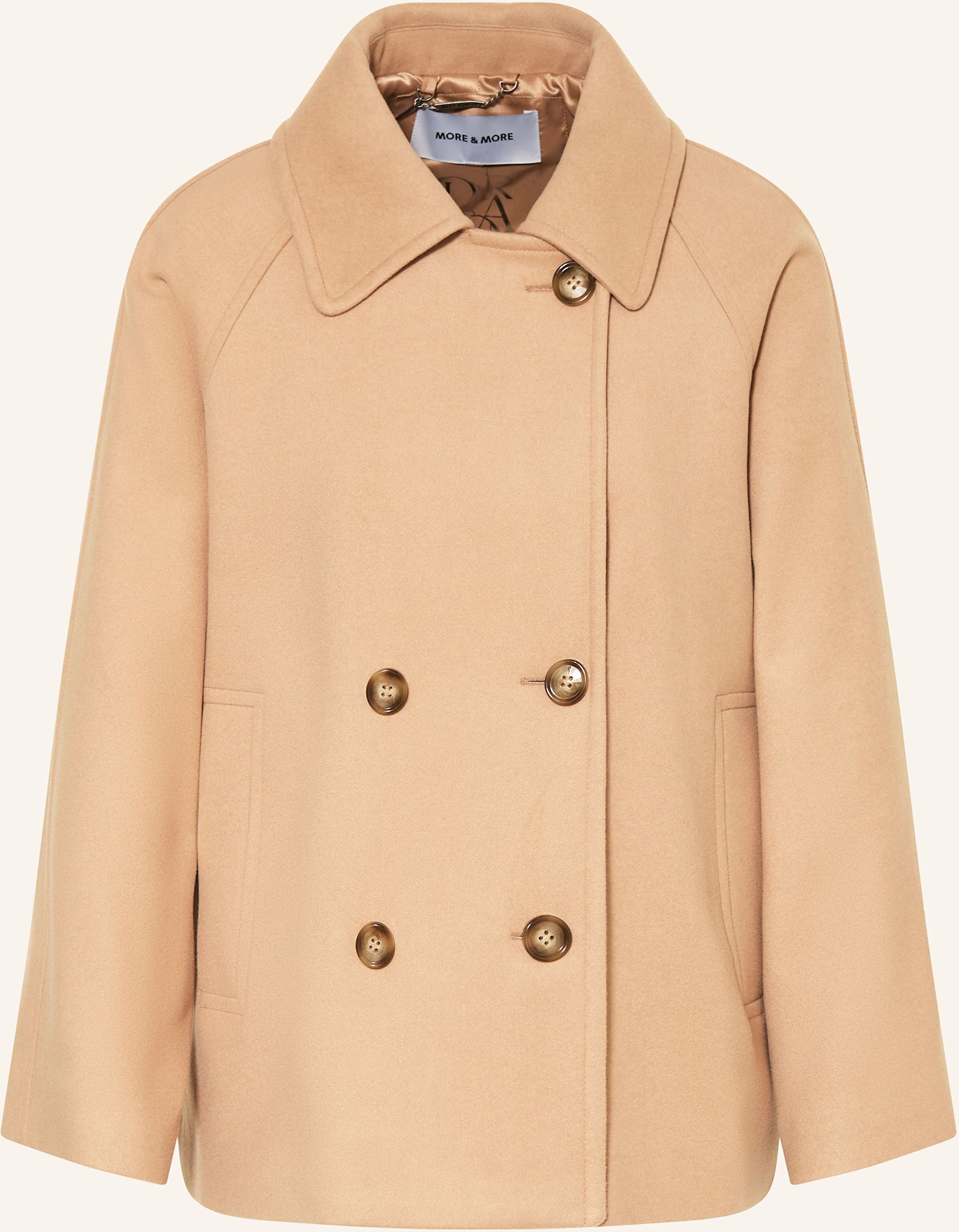 More & More Cabanjacke braun