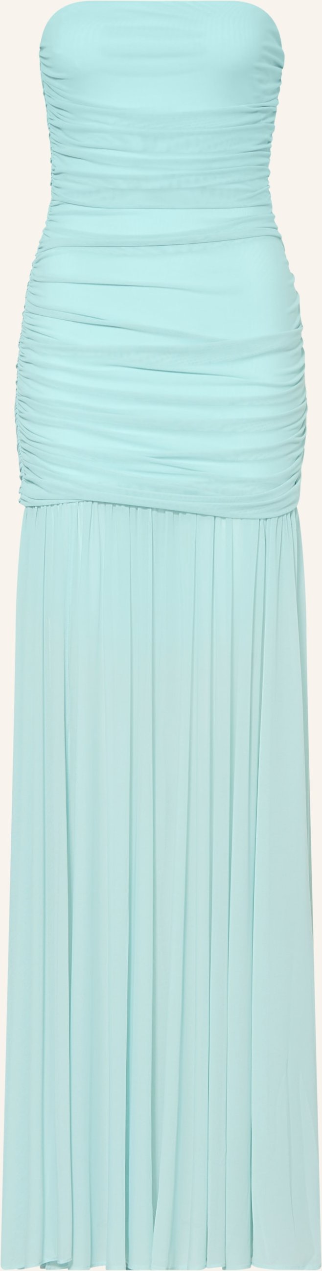 Retrofête Off-Shoulder-Kleid Adele blau