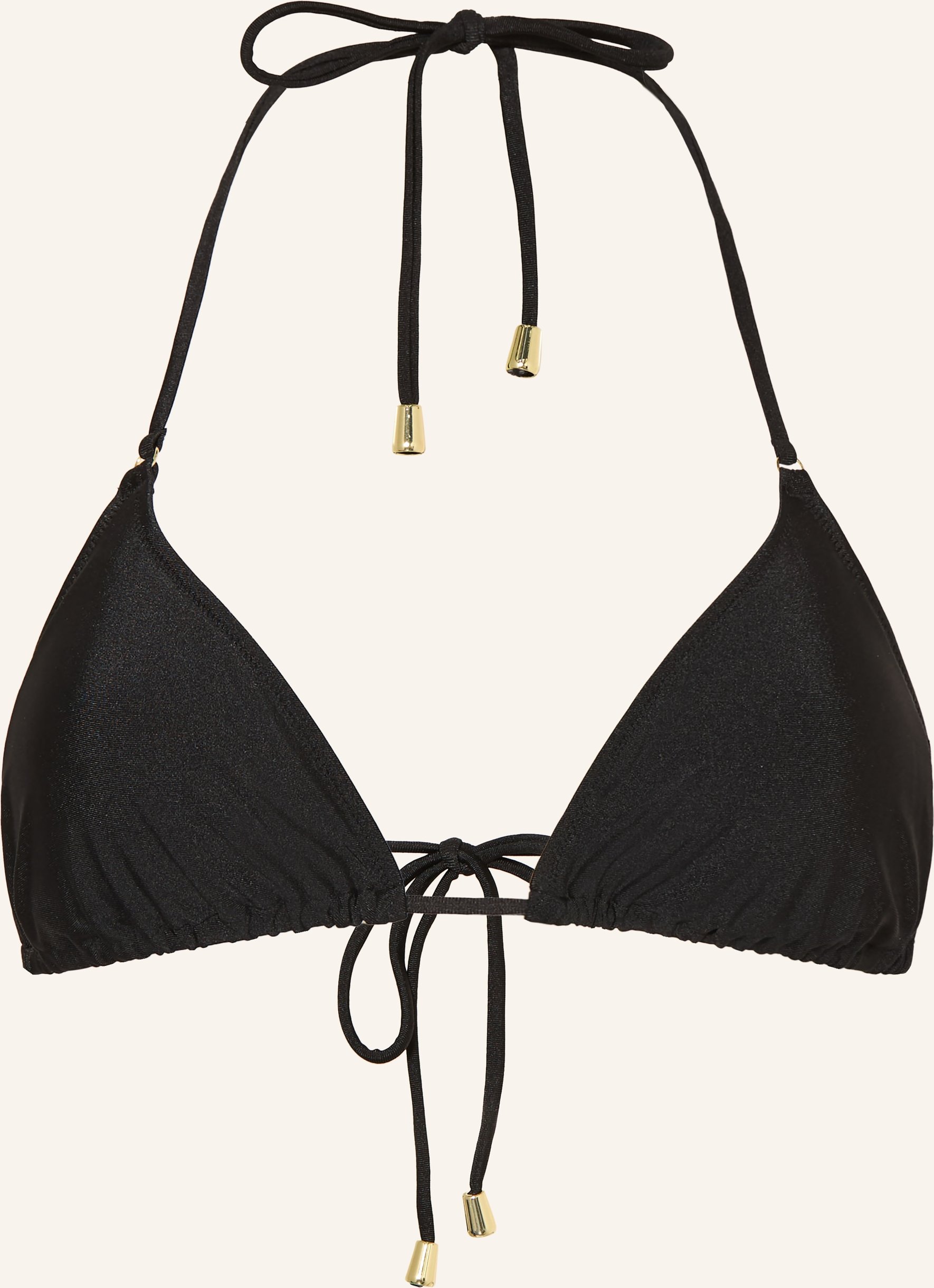 Mrs & Hugs Triangel-Bikini-Top schwarz