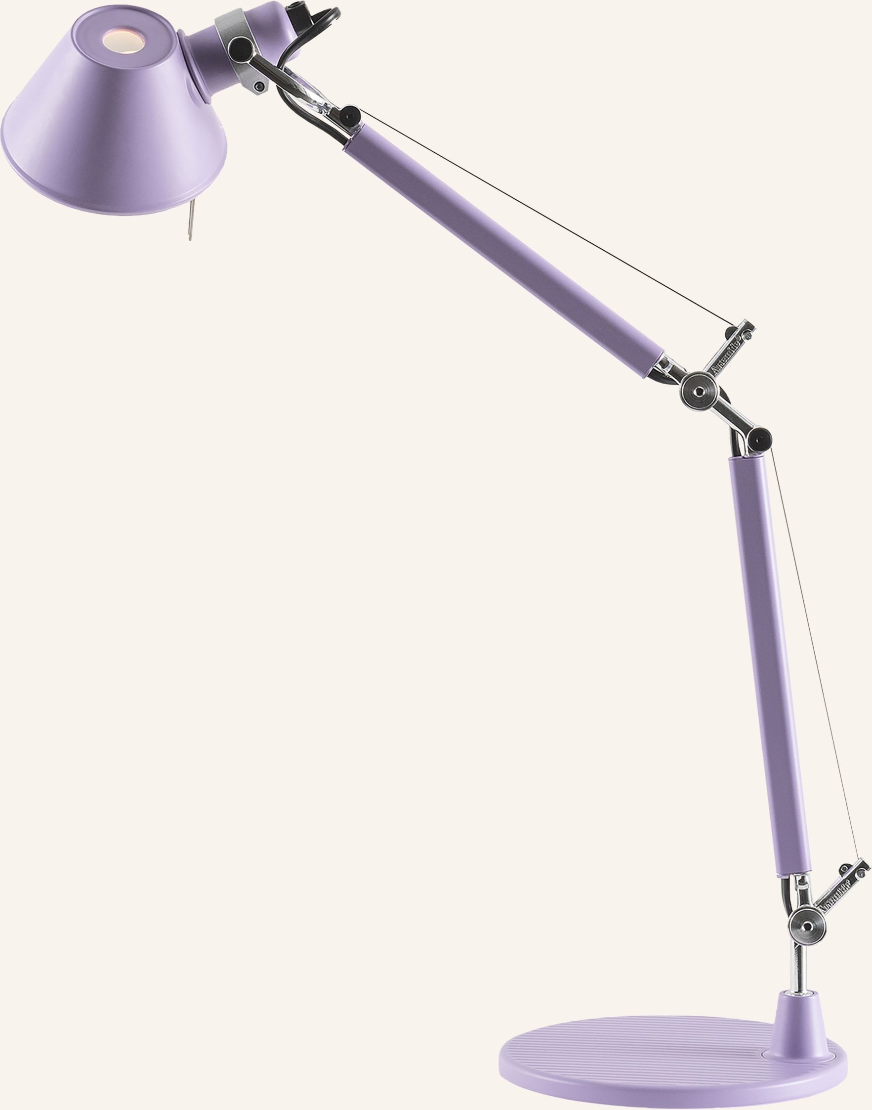 Artemide Tischleuchte Tolomeo Micro lila