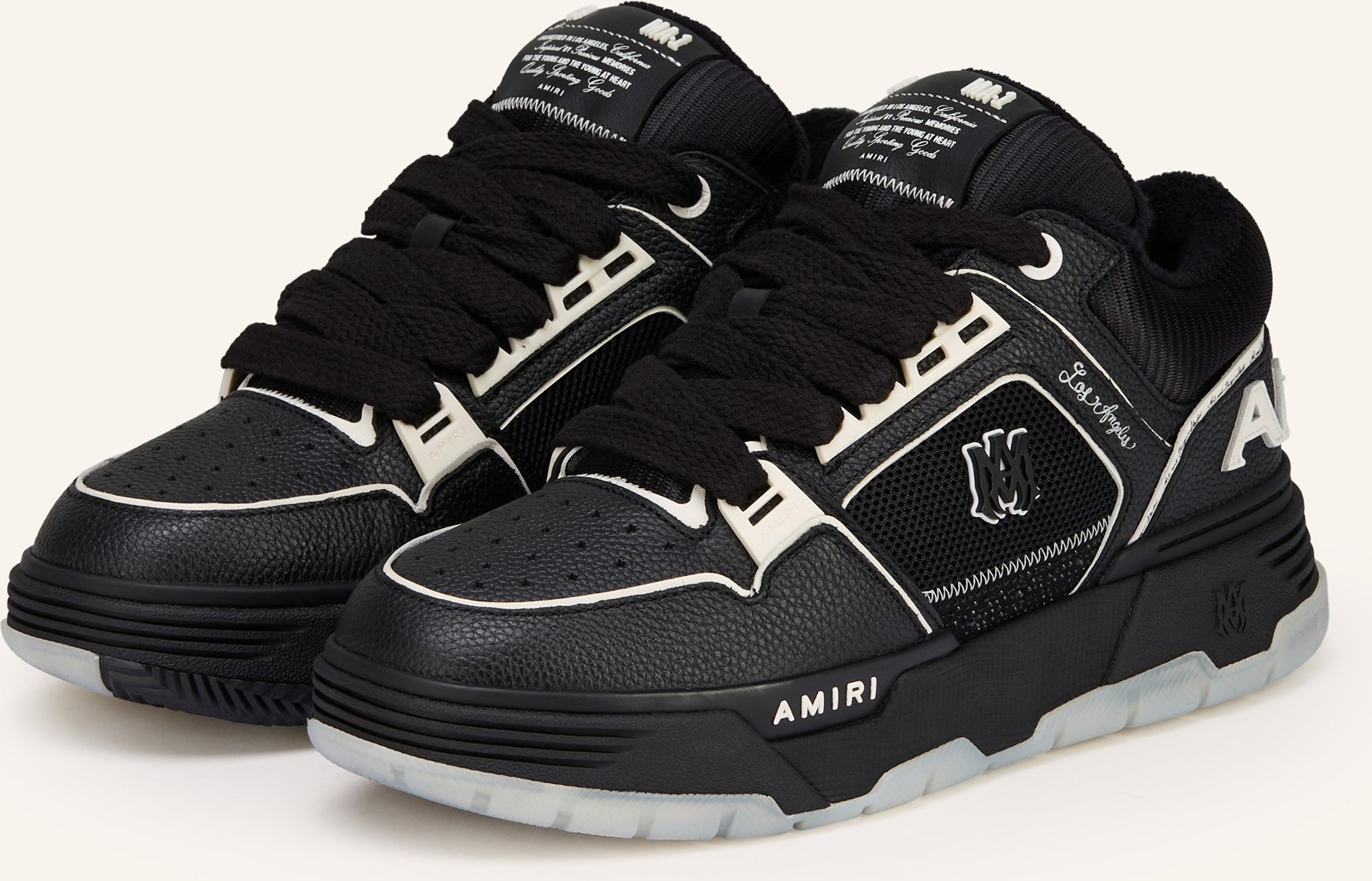 Amiri Sneaker Ma-1 Mit Shcmucksteinen schwarz