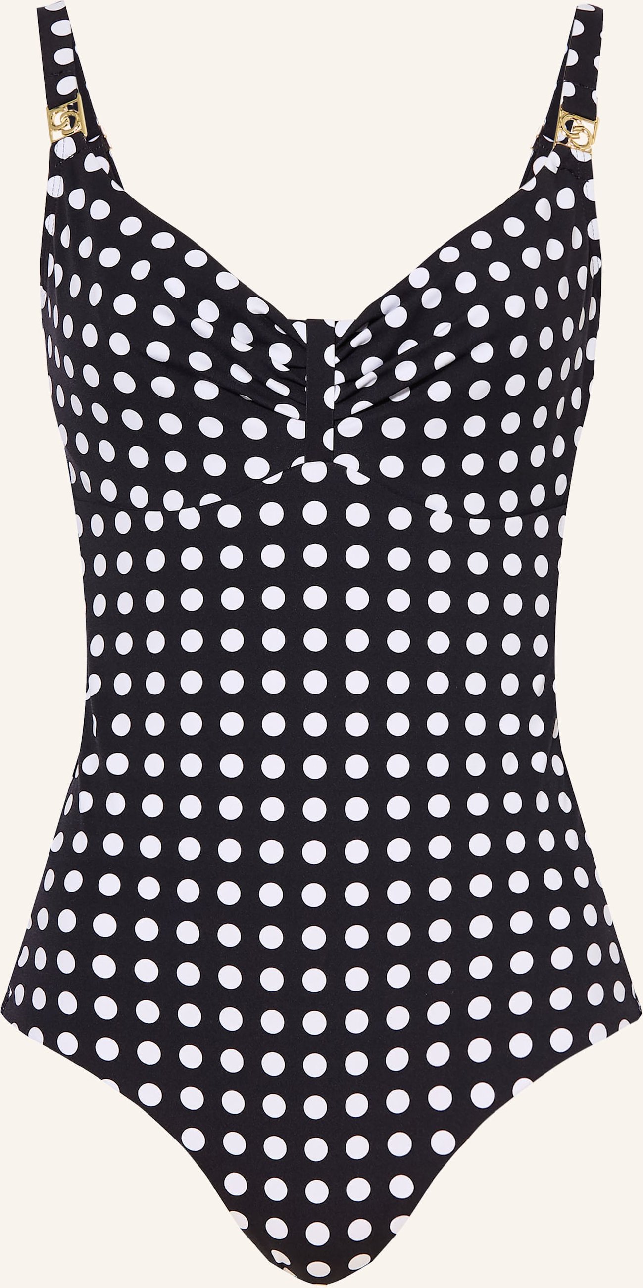 Chantelle Bügel-Badeanzug Sauvage schwarz