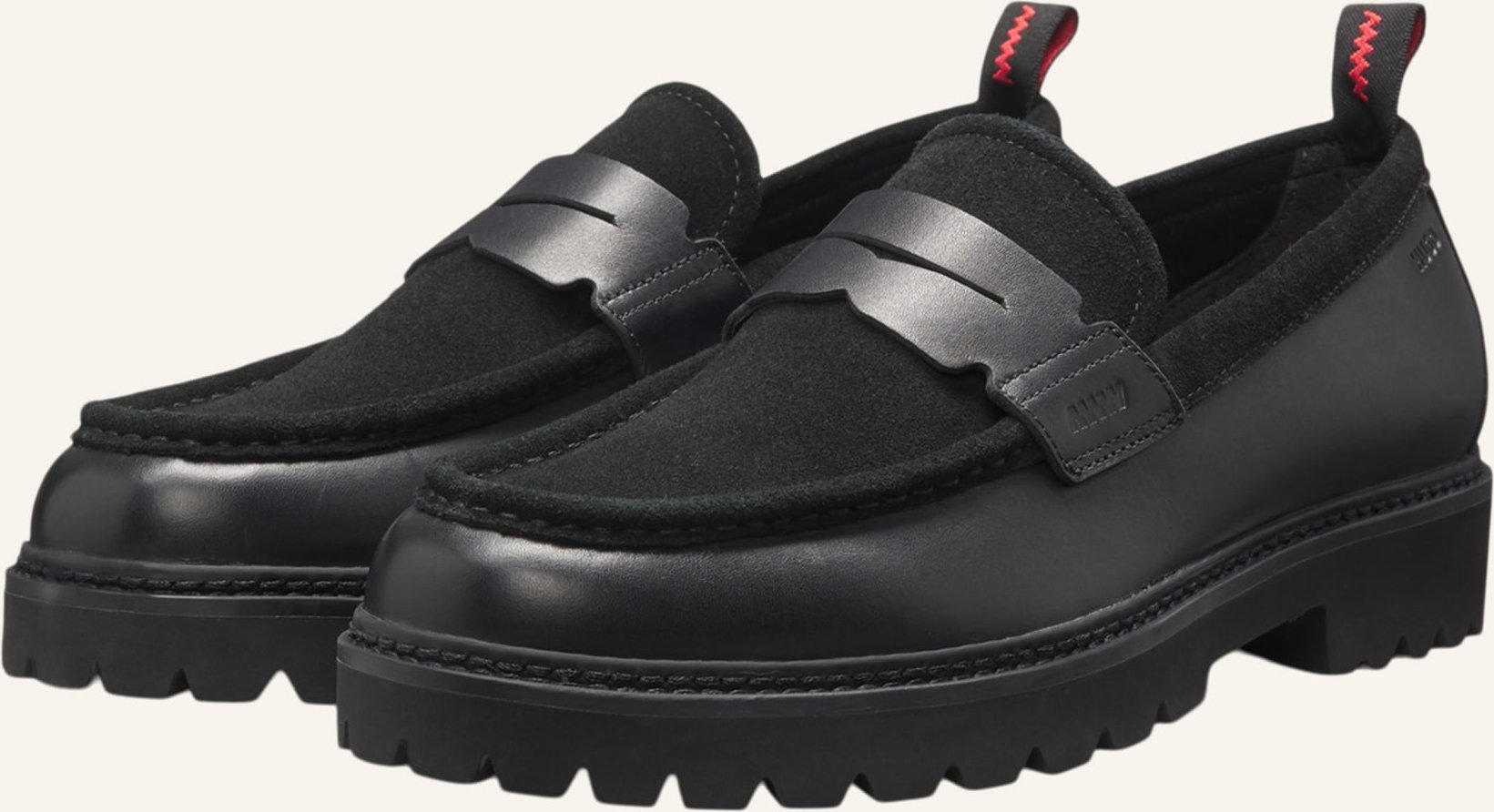 Hugo Casual Slipper Draven_Loaf_Plltsd schwarz