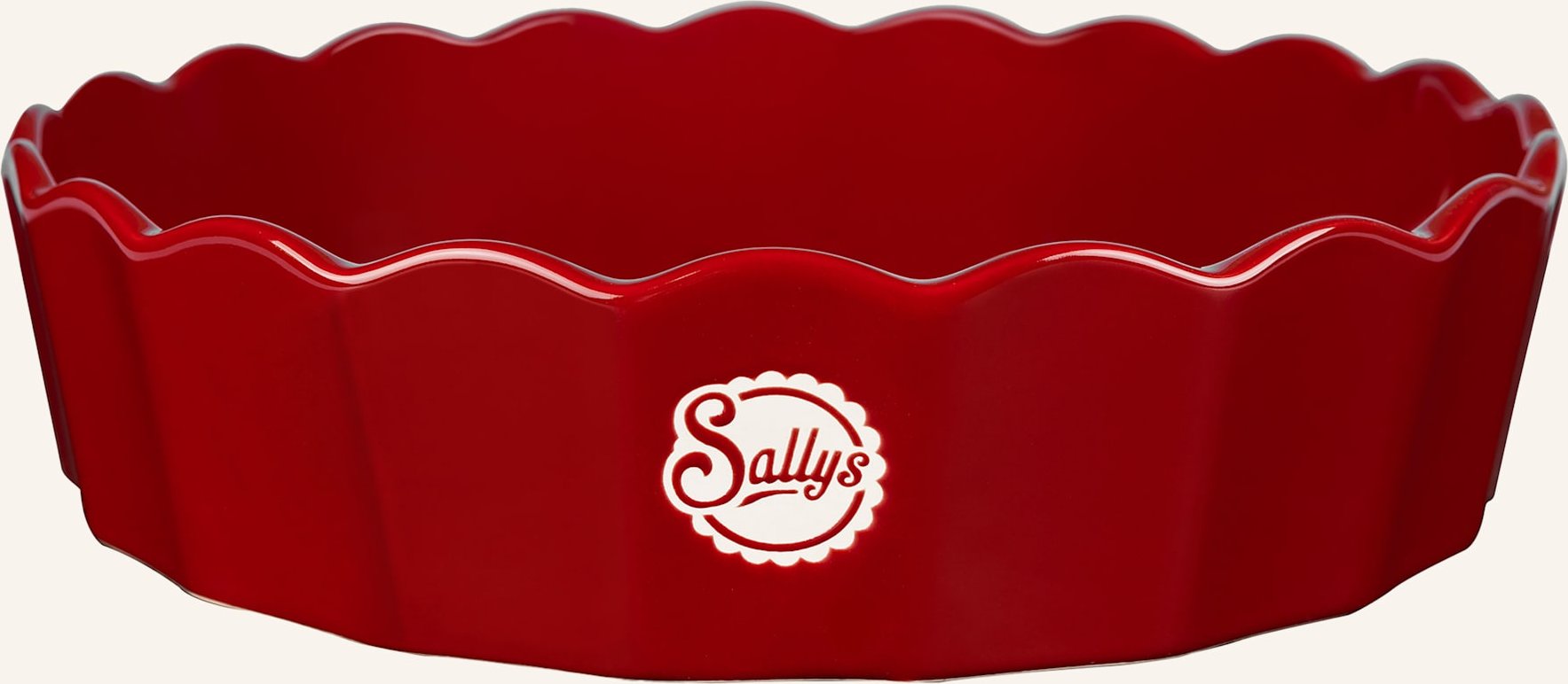 Sallys Welt Auflaufform rot