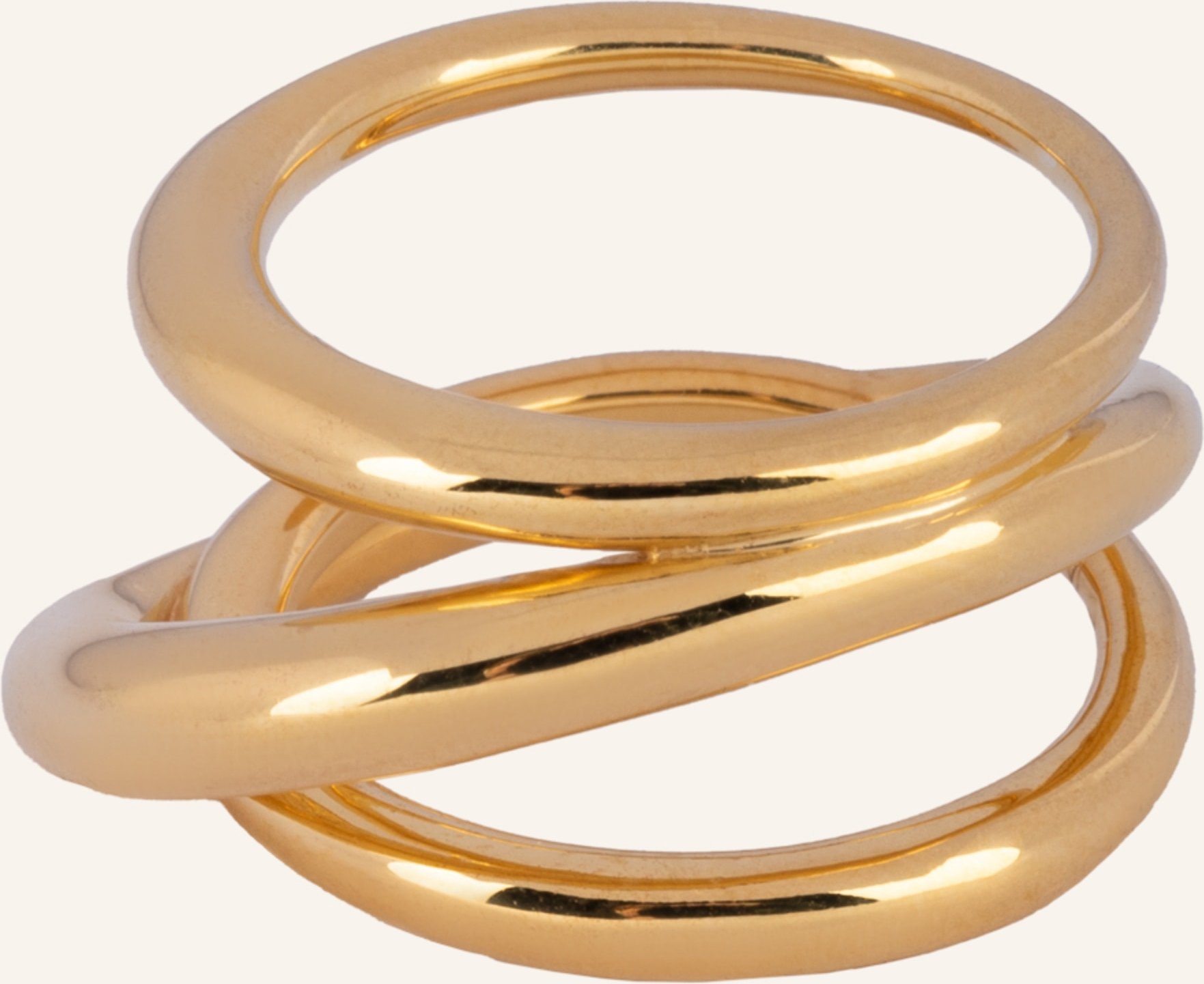 Charlotte Chesnais Ring Triplet gold
