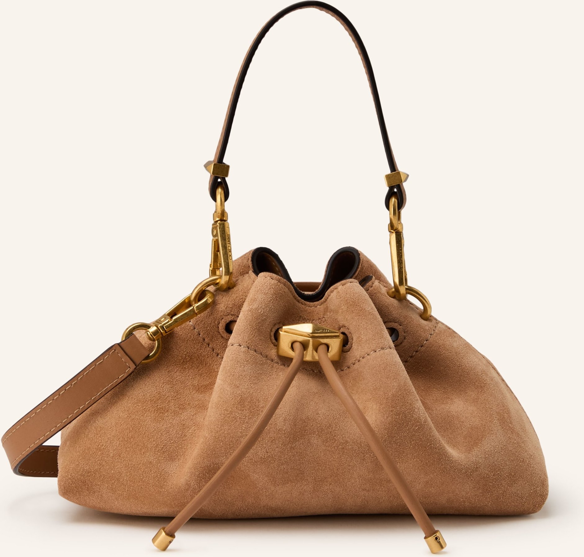 Jimmy Choo Handtasche Cinch Mini braun