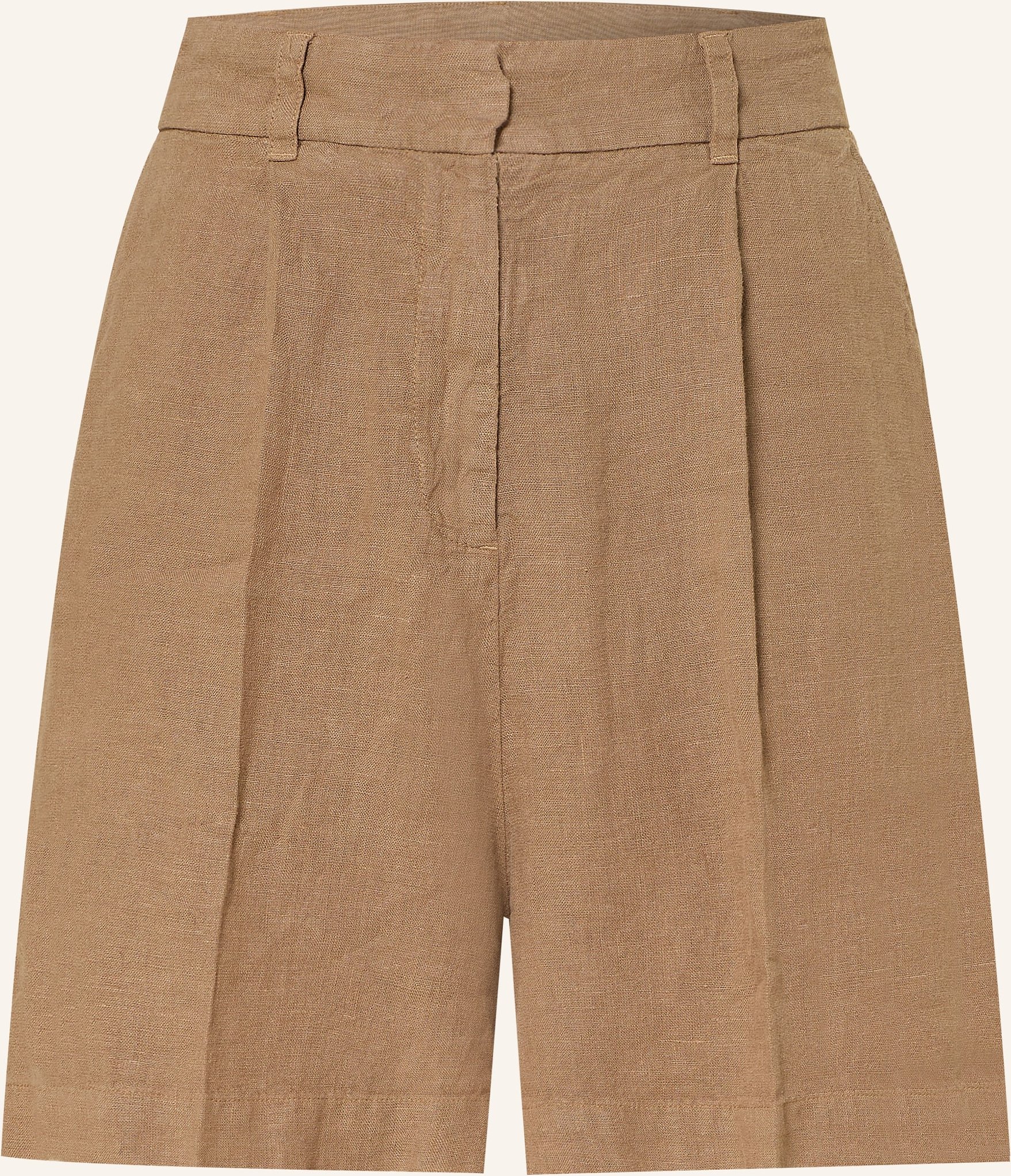 Riani Leinenshorts braun