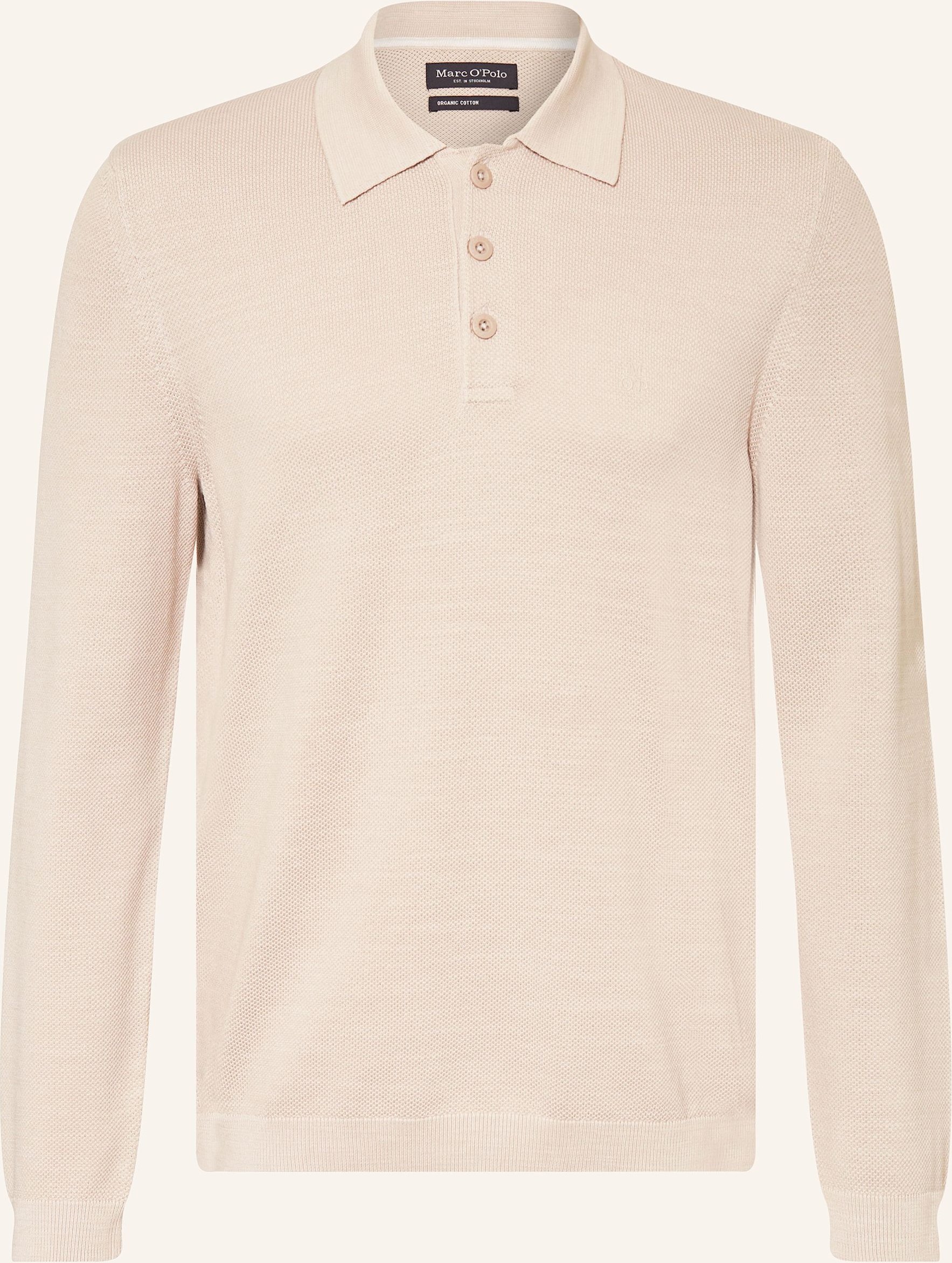 Marc O'polo Piqué-Poloshirt weiss