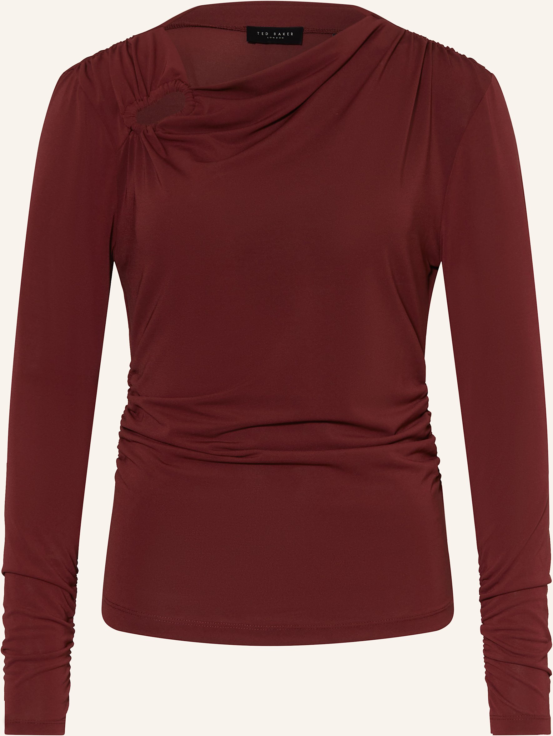 Ted Baker Longsleeve Strala Mit Cut-Out rot