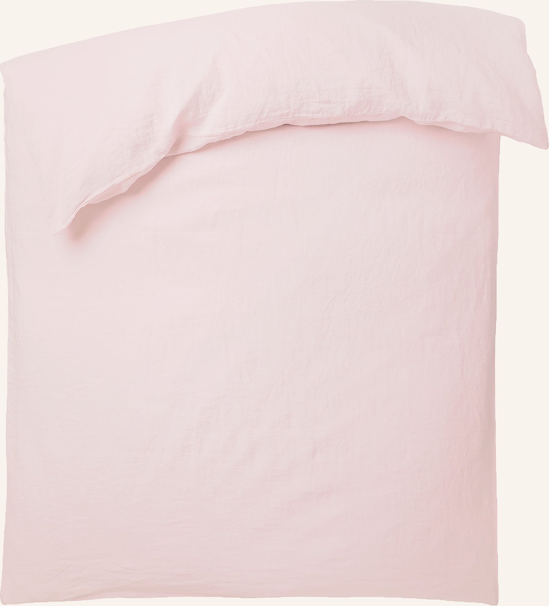Zoeppritz Bettbezug Stay Aus Leinen rosa