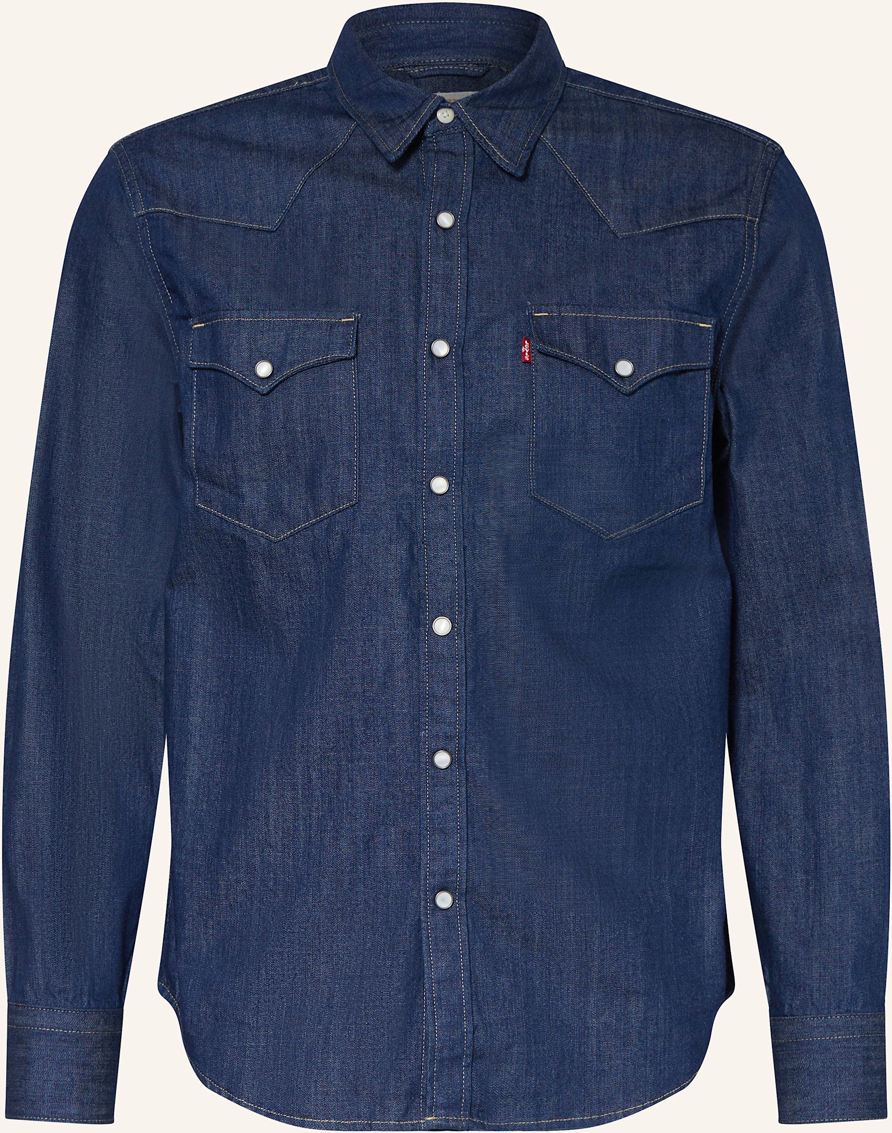 Levi's® Jeanshemd Barstow Standard Fit blau
