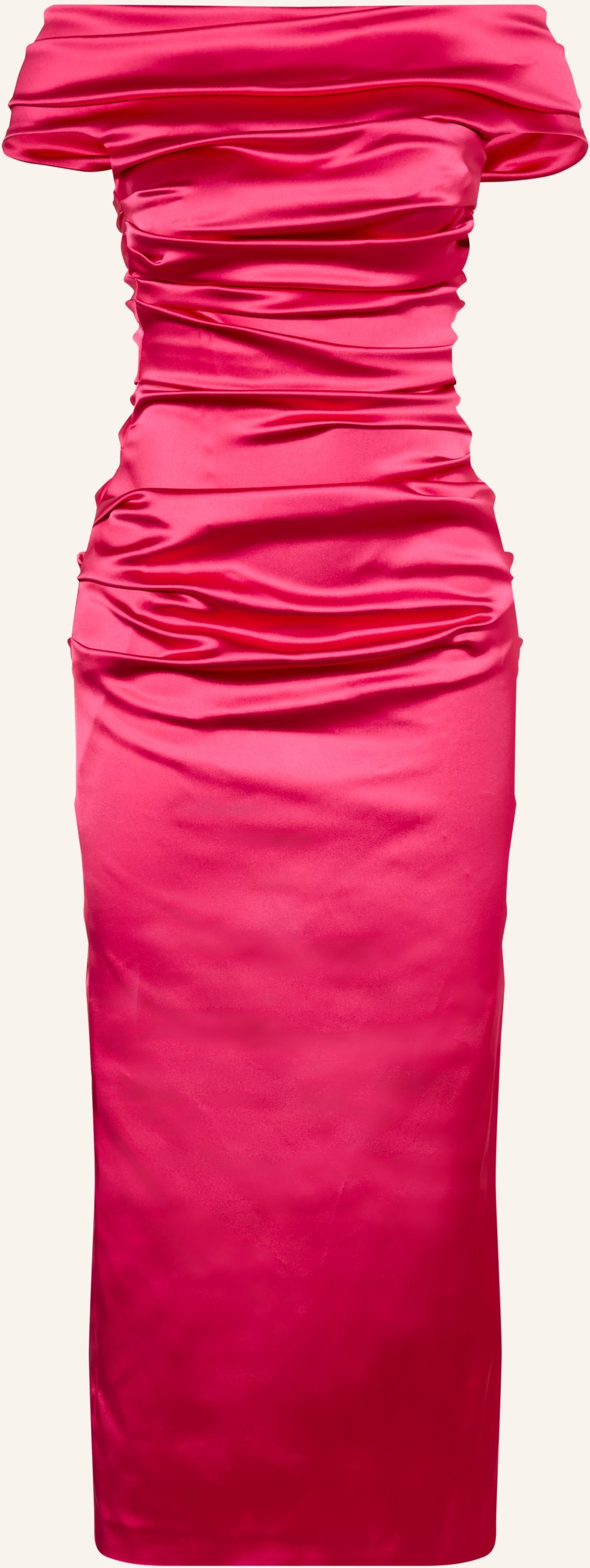 Talbot Runhof Cocktailkleid Aus Satin pink