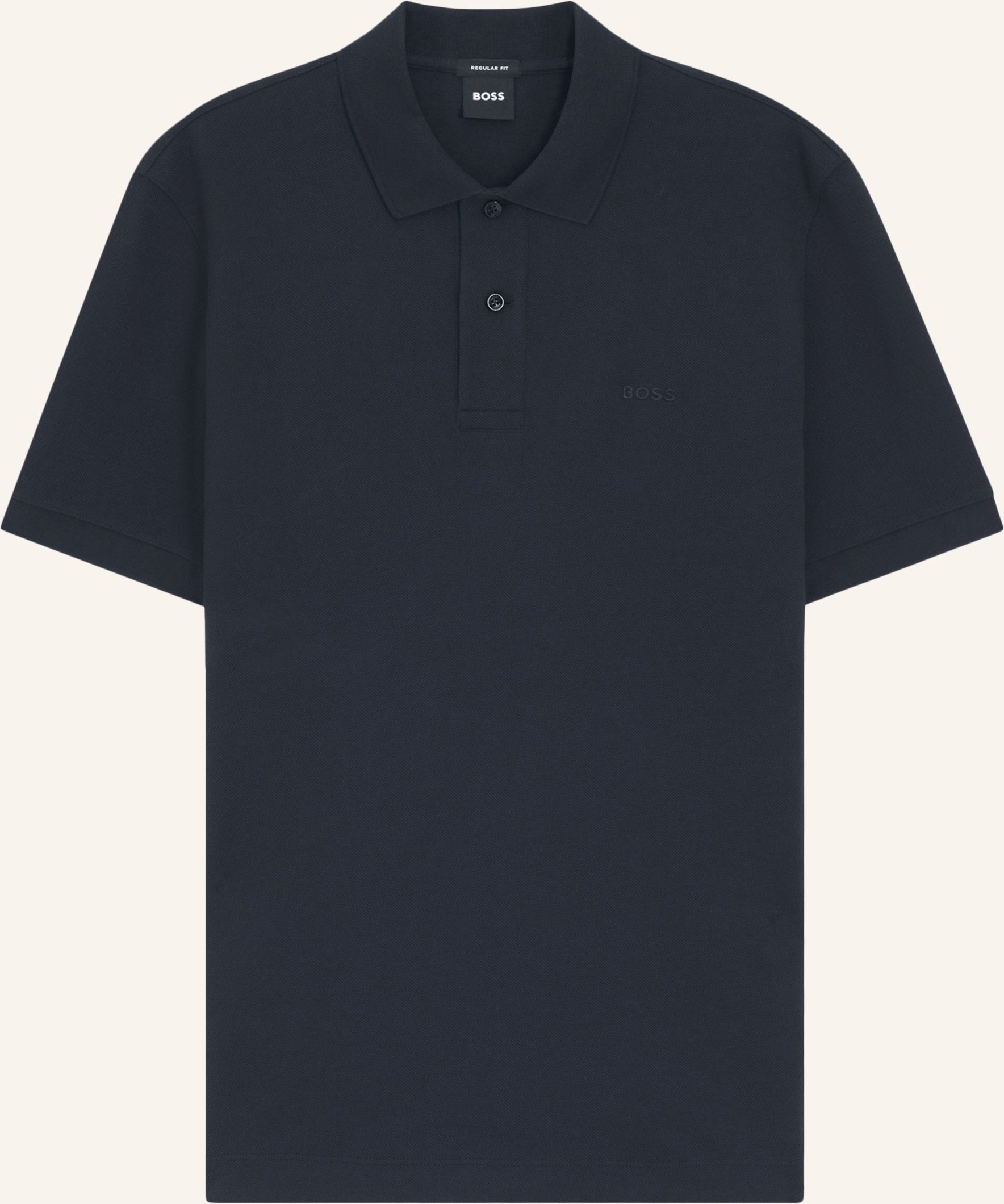 Boss Piqué-Poloshirt Pallas Regular Fit blau