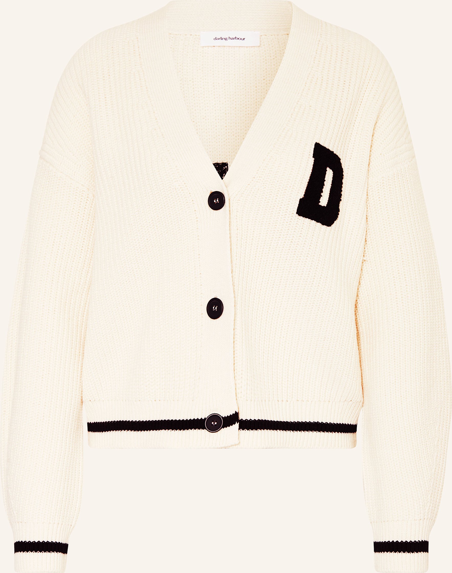 Darling Harbour Strickjacke weiss