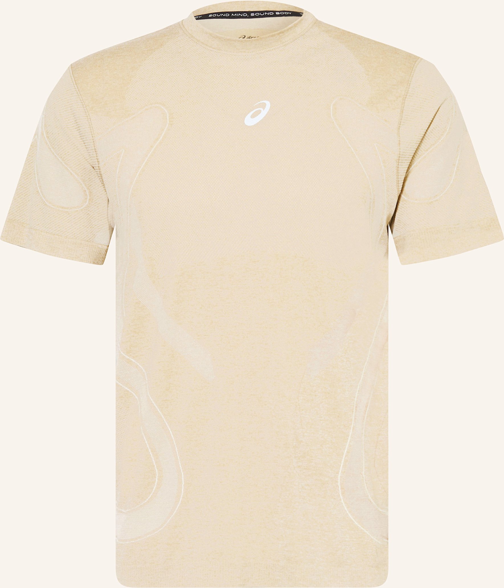 Asics Laufshirt Road Seamless Ss weiss