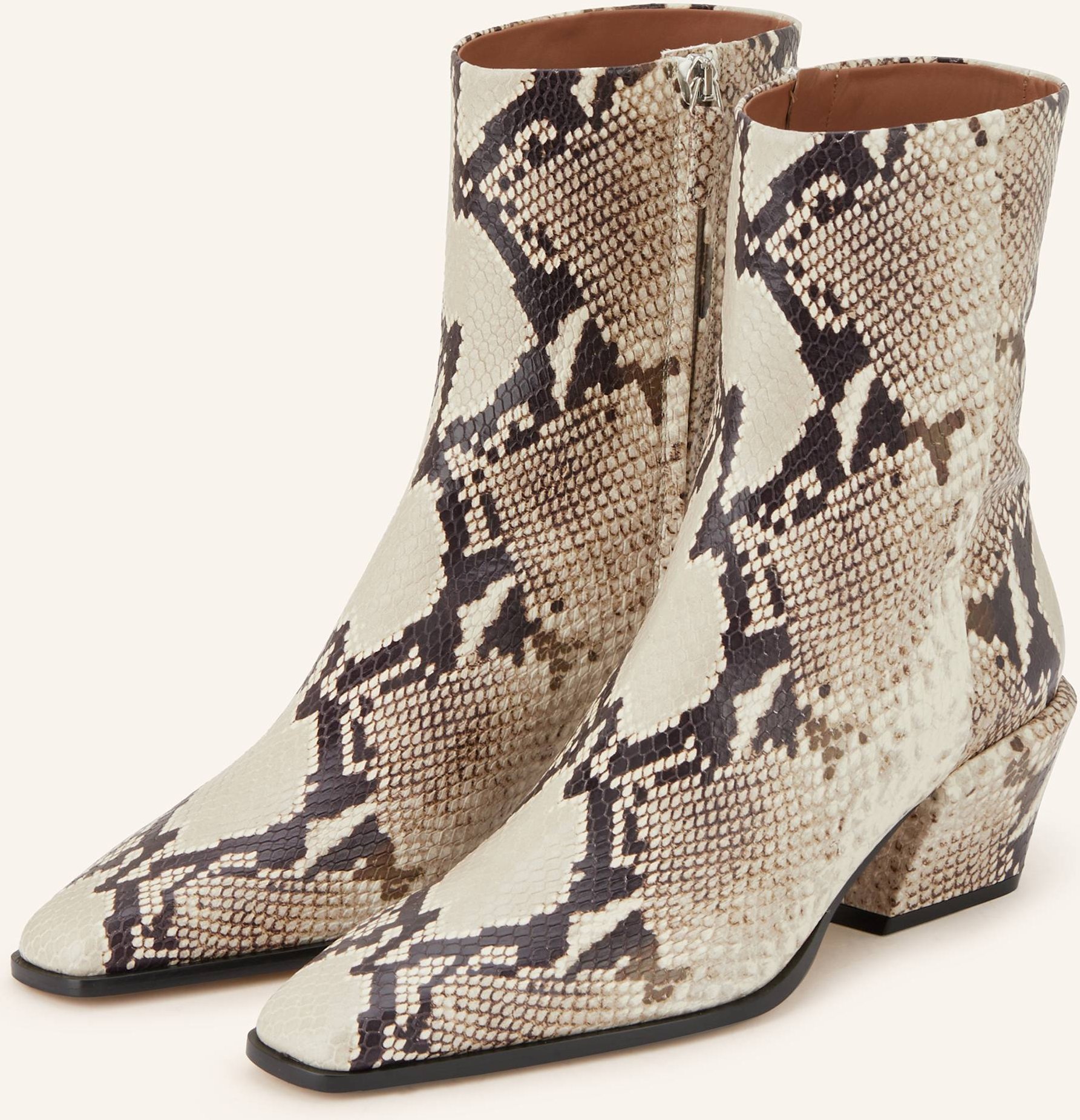Thumbnail - Paris Texas Stiefeletten Bettina beige