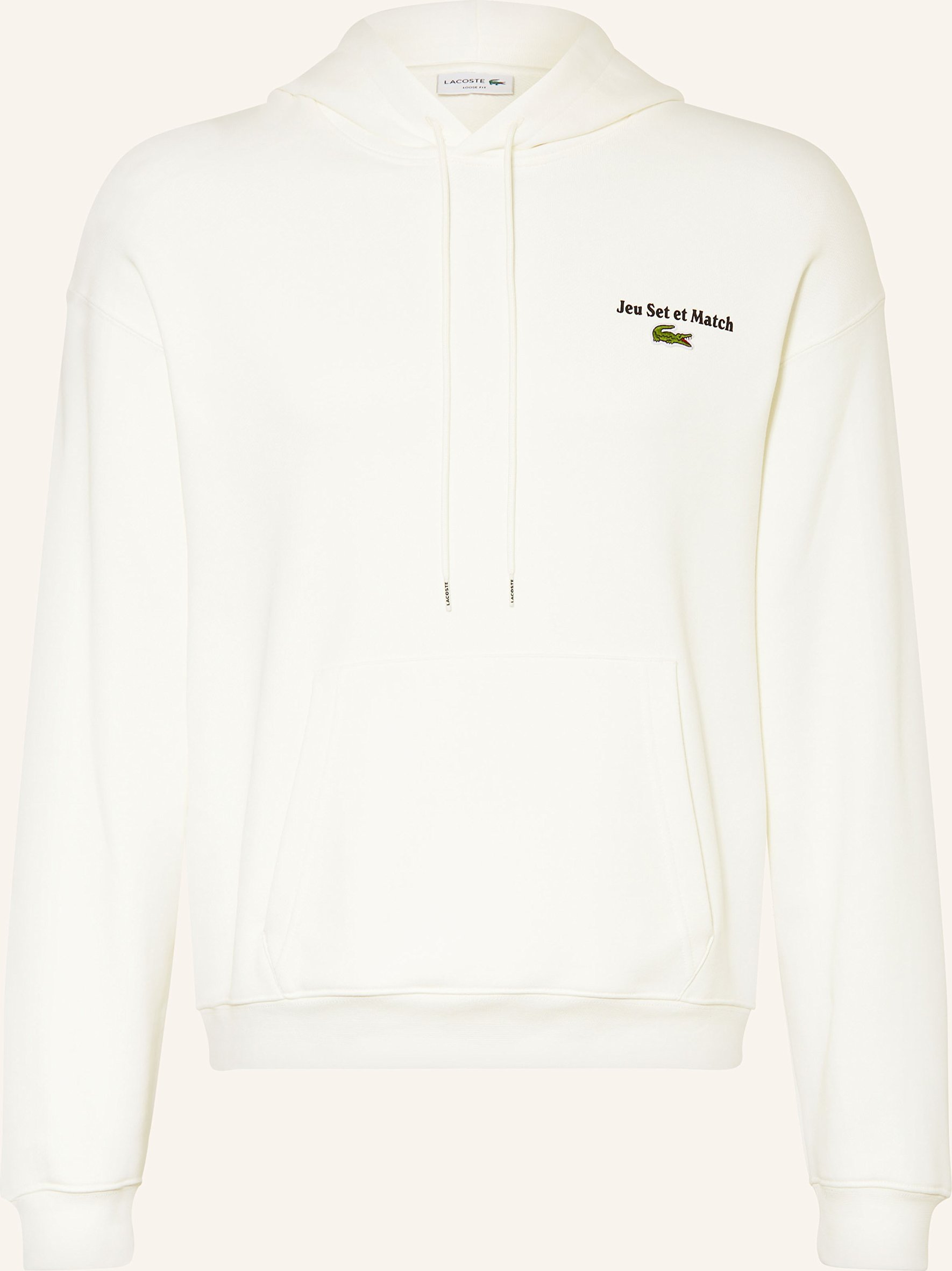 Thumbnail - Lacoste Hoodie weiss