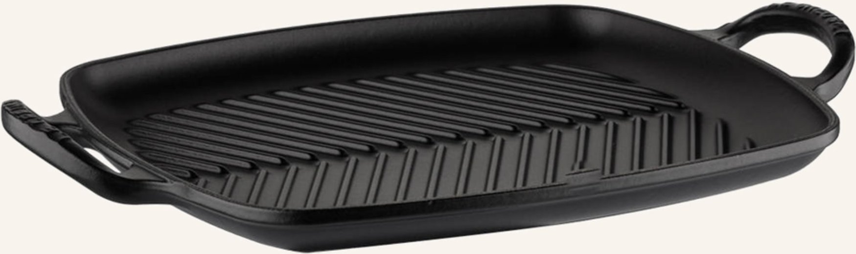 Thumbnail - Le Creuset Grillplatte Signature schwarz