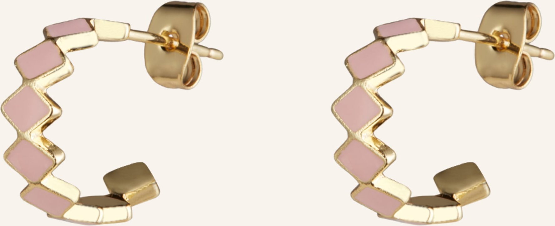 Lulu Copenhagen Creolen Confetti Hoops gold