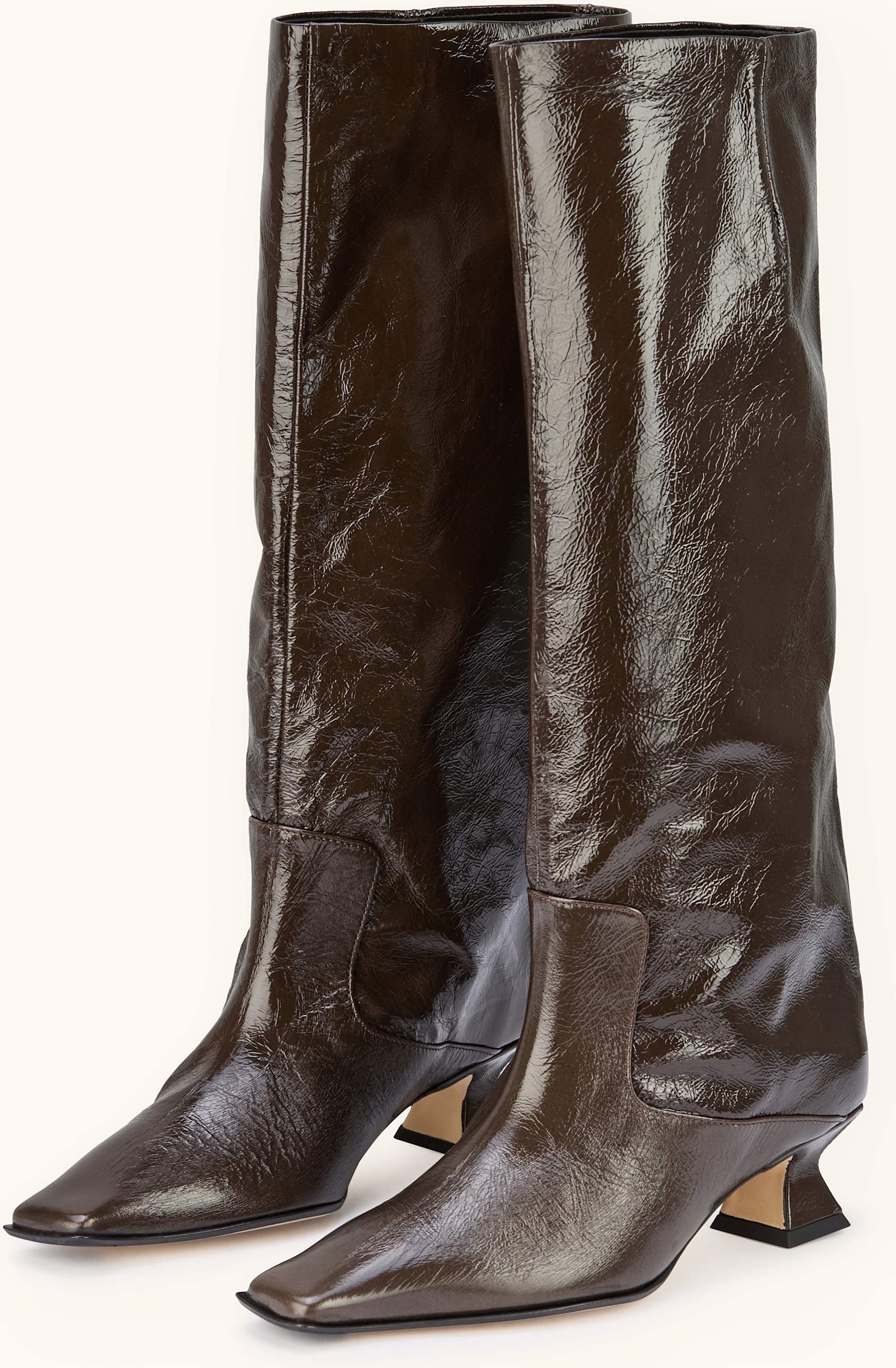 Miista Lackstiefel Effie gruen