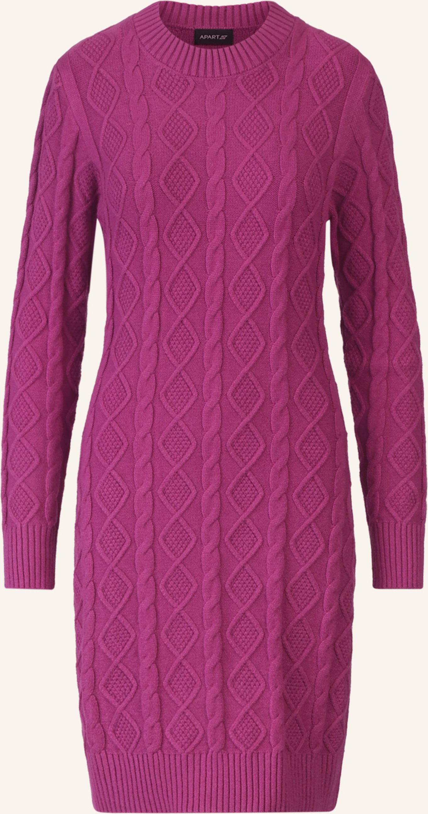 Apart Strickkleid lila
