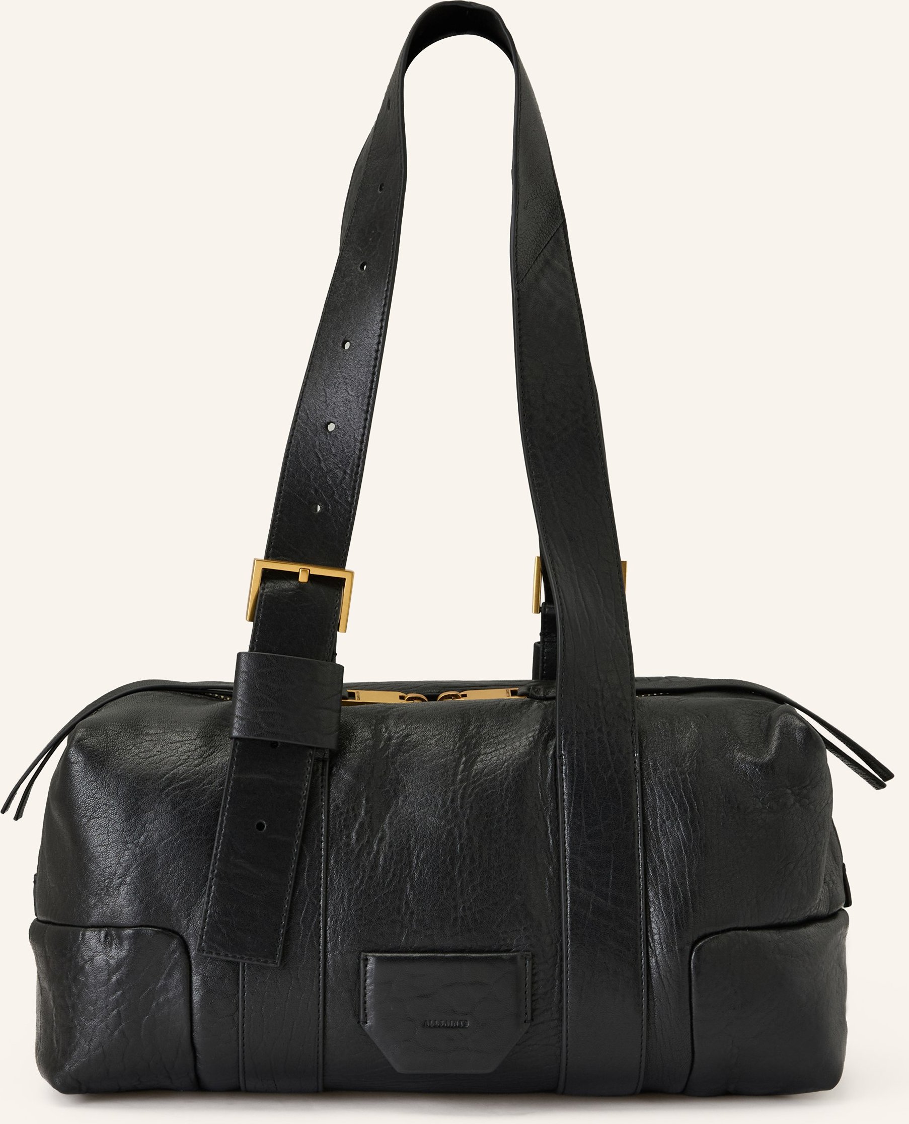 Allsaints Schultertasche Ares schwarz