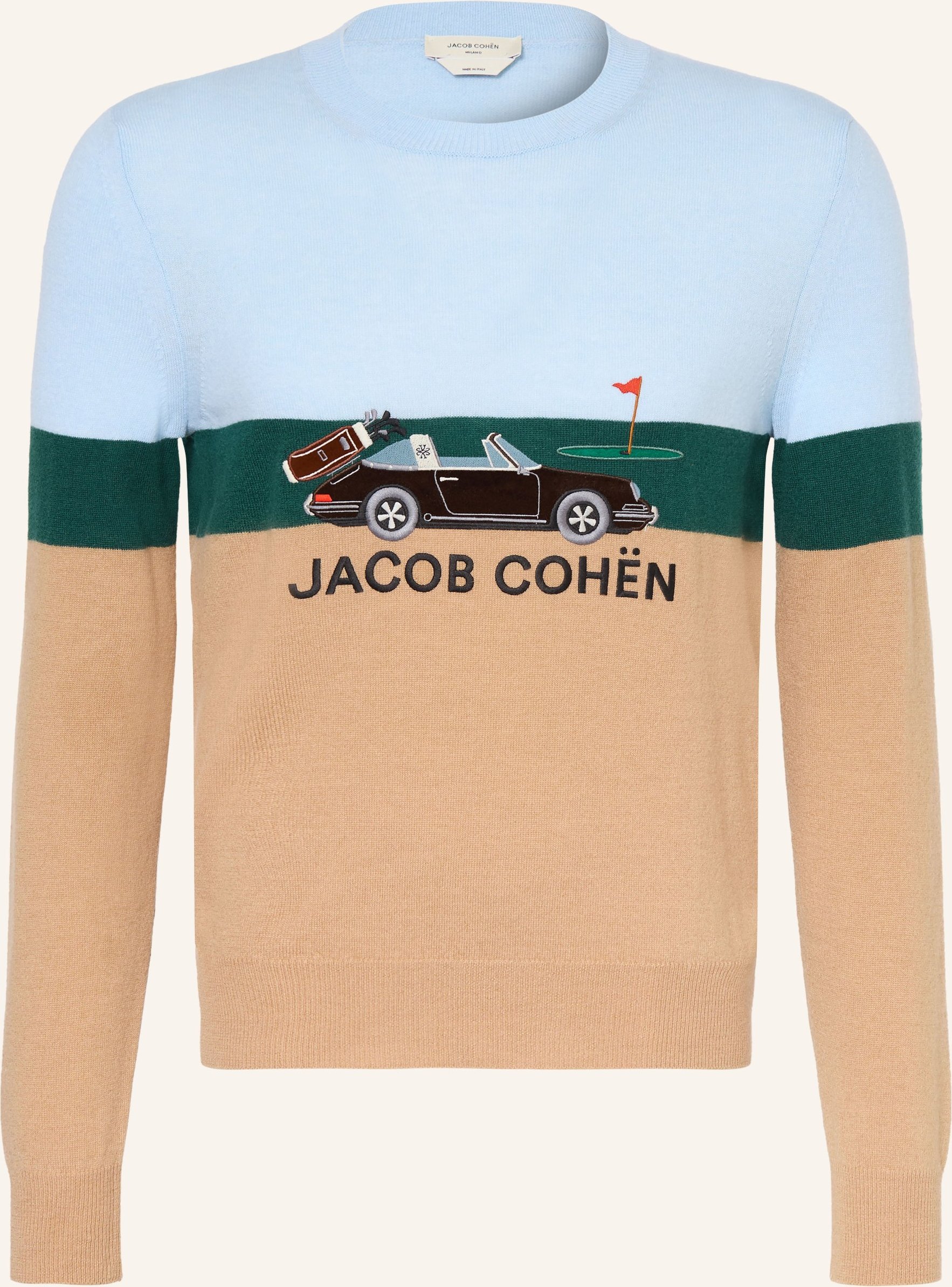 Jacob Cohen Pullover Porsche Edition beige