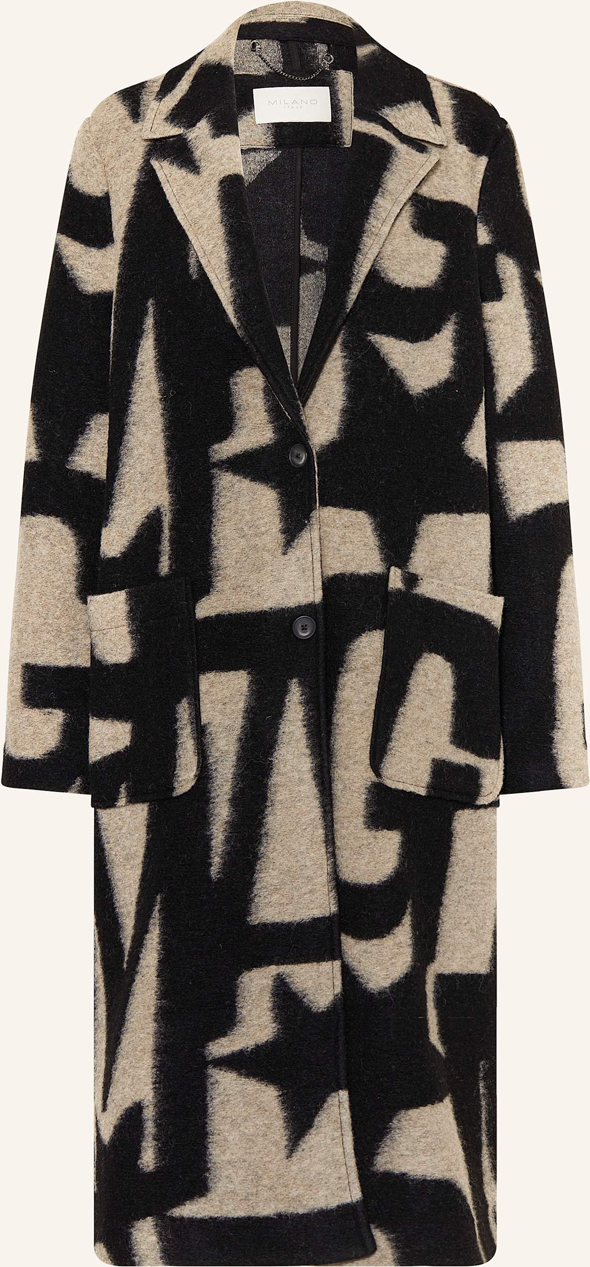 Milano Italy Mantel schwarz