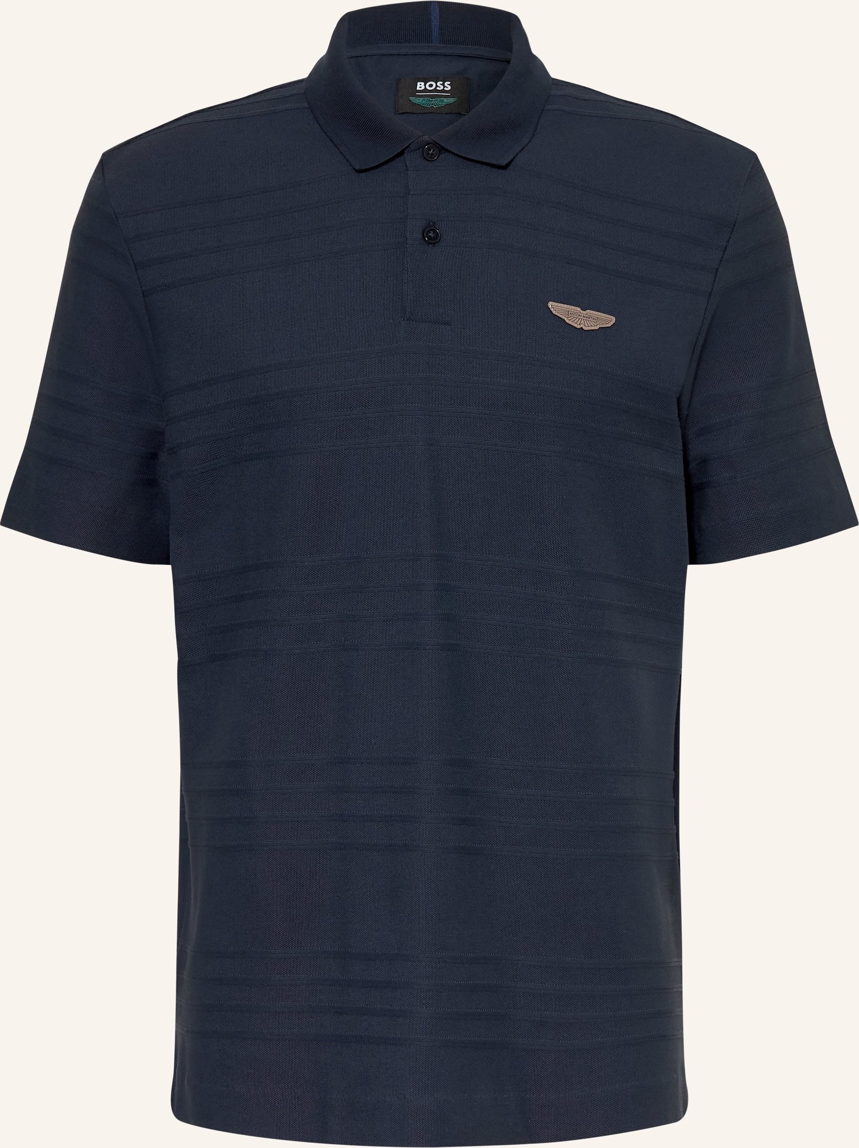 Boss Piqué-Poloshirt Parris blau