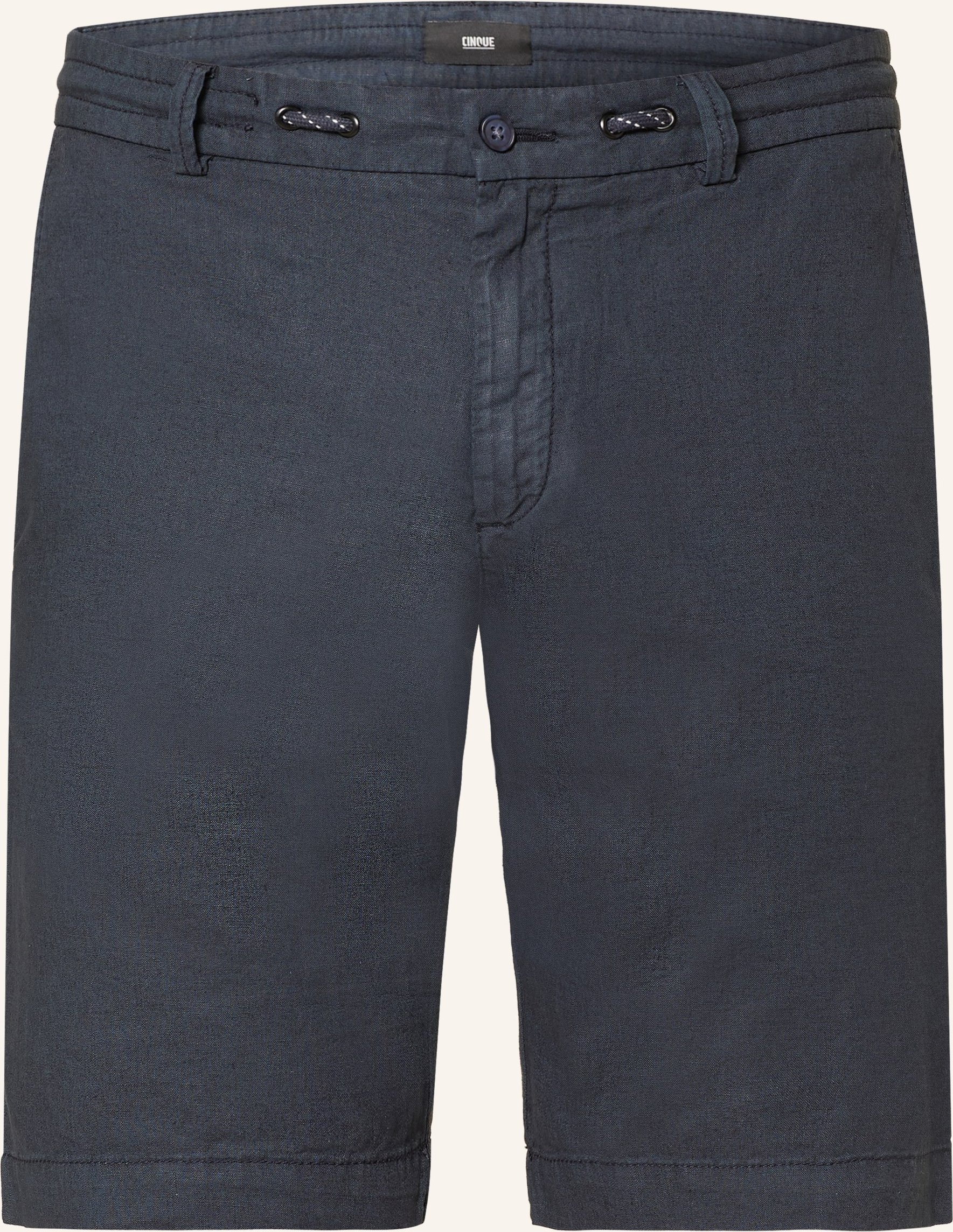 Cinque Shorts Cijuno Mit Leinen blau