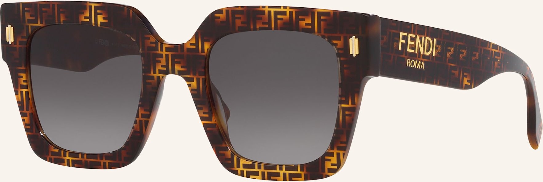 Fendi Sonnenbrille fn000719 braun