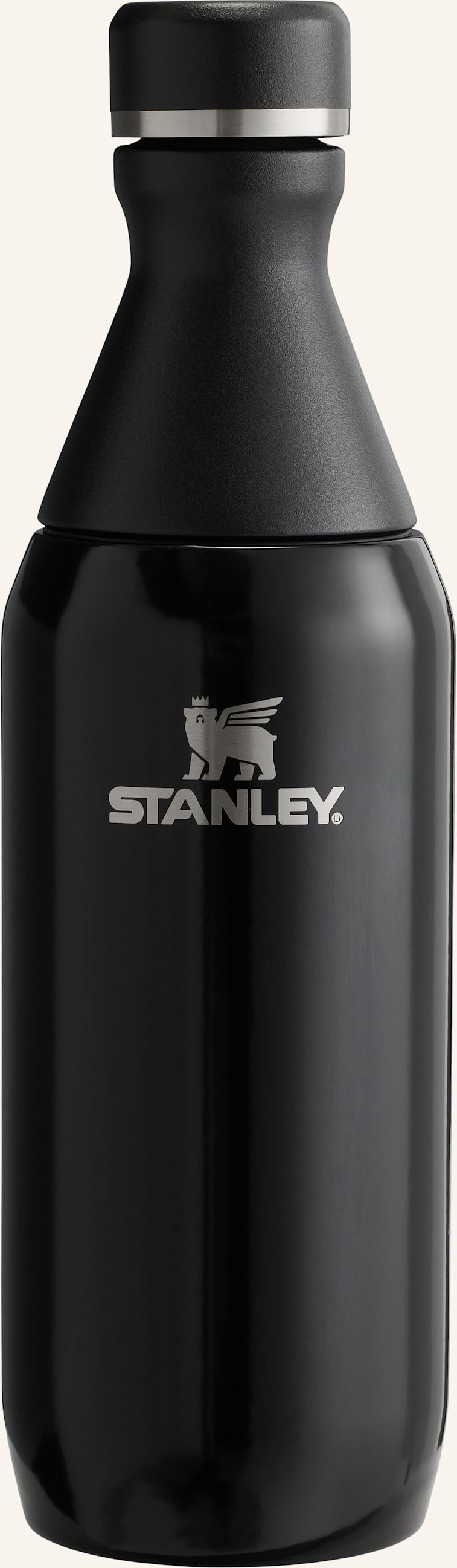 Stanley Isolierflasche All Day Slim schwarz