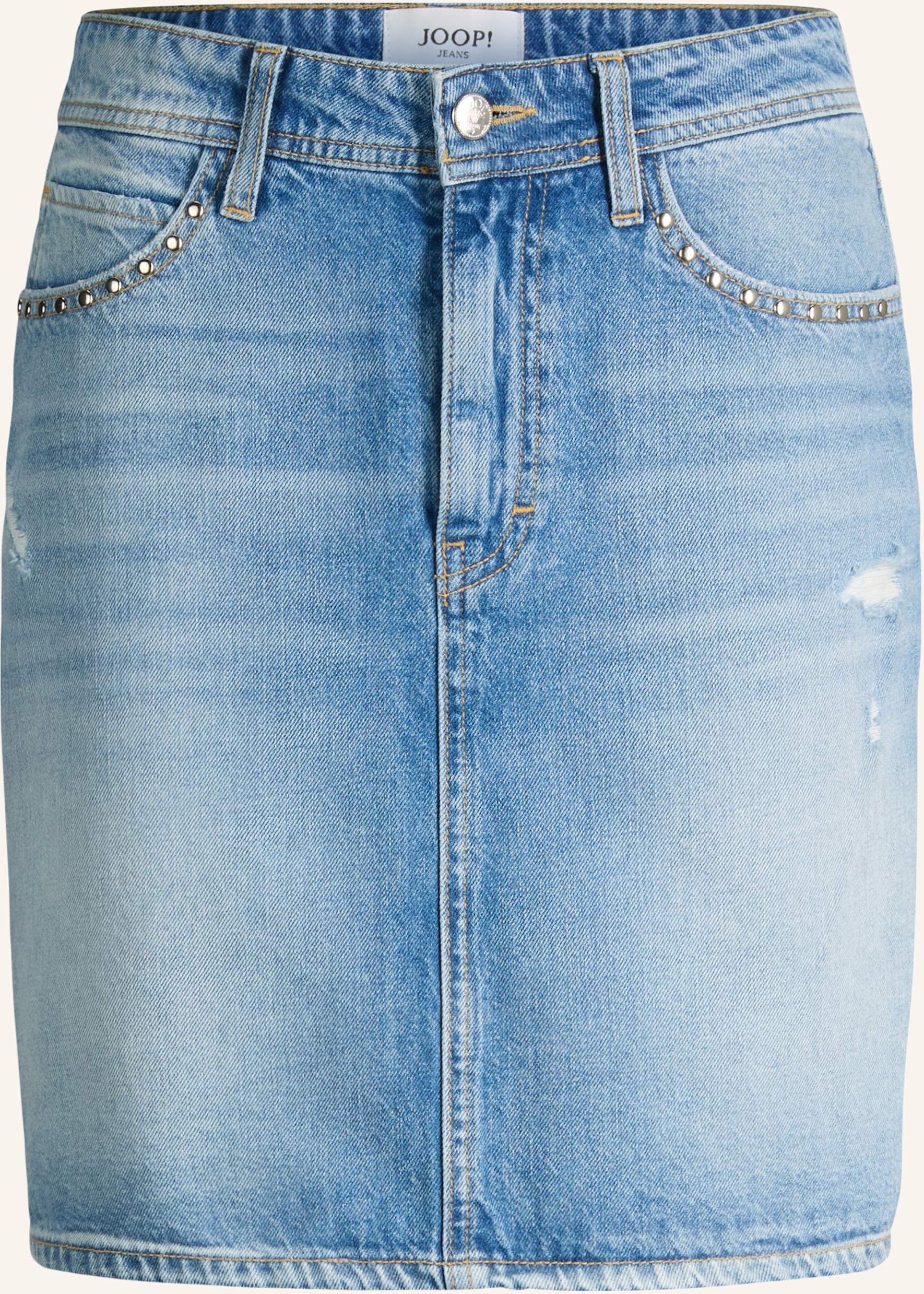 Joop! Jeans Jeansrock Rosalie Mit Nieten blau