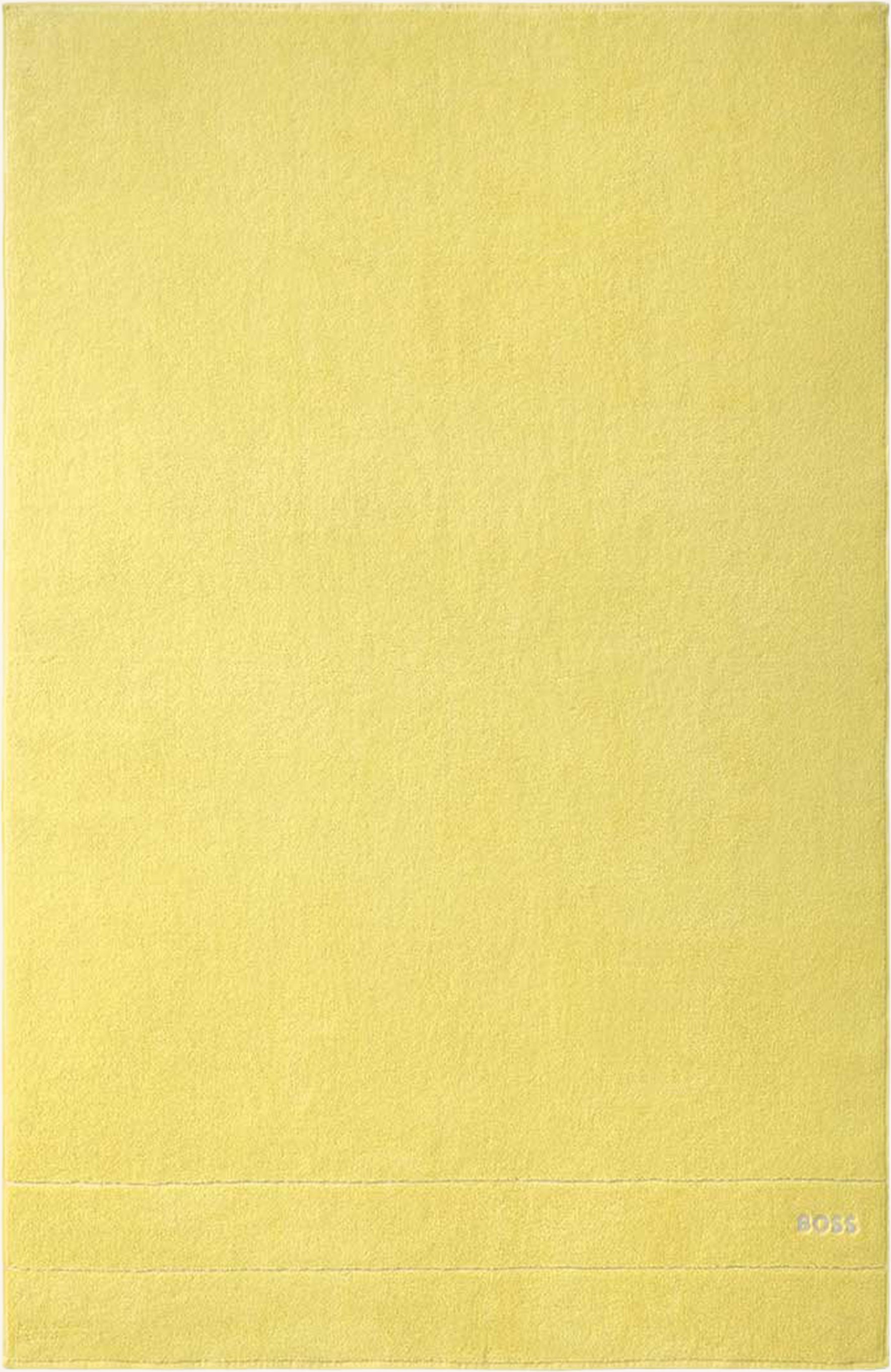 Boss Badetuch Plain gelb