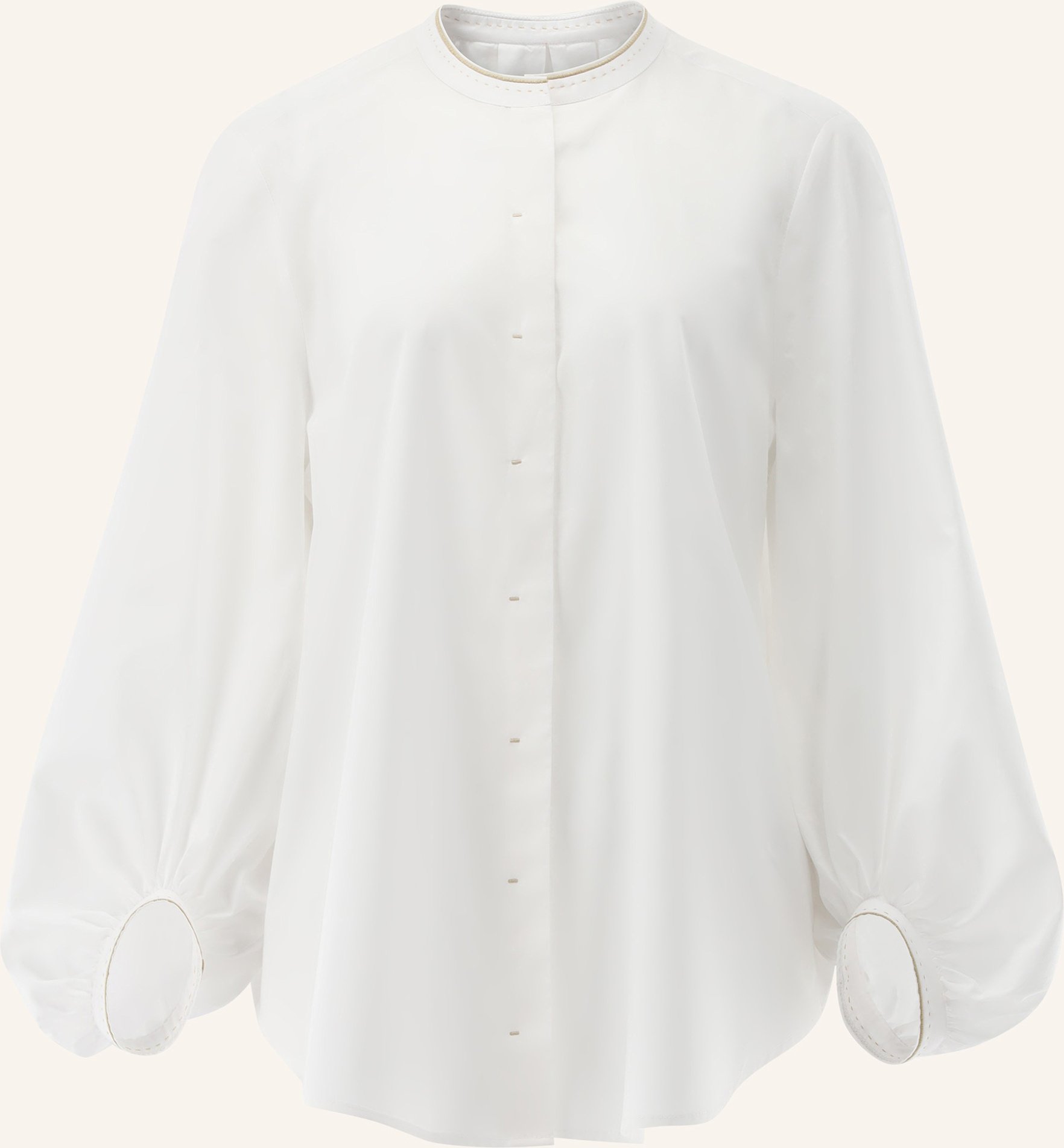 Van Laack Bluse Modern Fit weiss
